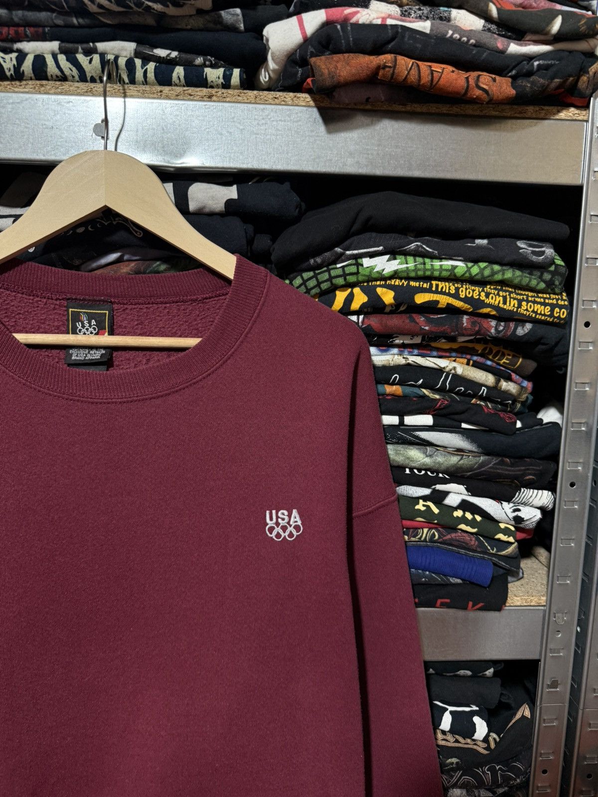 USA Olympics × Vintage Vintage 1996 Olympic Games USA America Retro Sweatshirt Size US XL / EU 56 / 4 - 3 Thumbnail