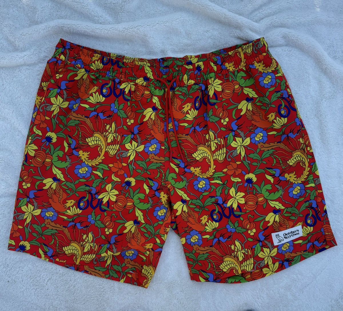 October's Very Own OVO Floral Owl Shorts Size US 40 / EU 56 - 1 Preview