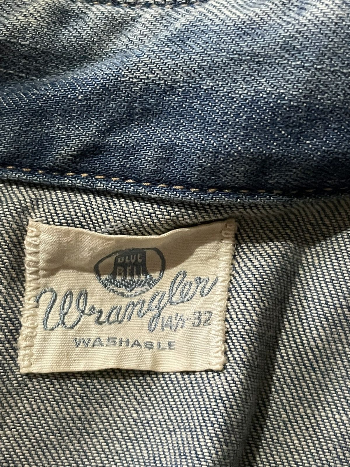 Wrangler Repro 1960s Wrangler Blue bell Denim Jacket Size US S / EU 44-46 / 1 - 6 Thumbnail
