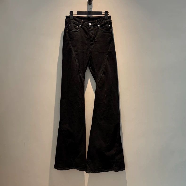 Rick Owens rick owens Double line classic microbreasted pants 2503-Nex Size US 31 - 1 Thumbnail