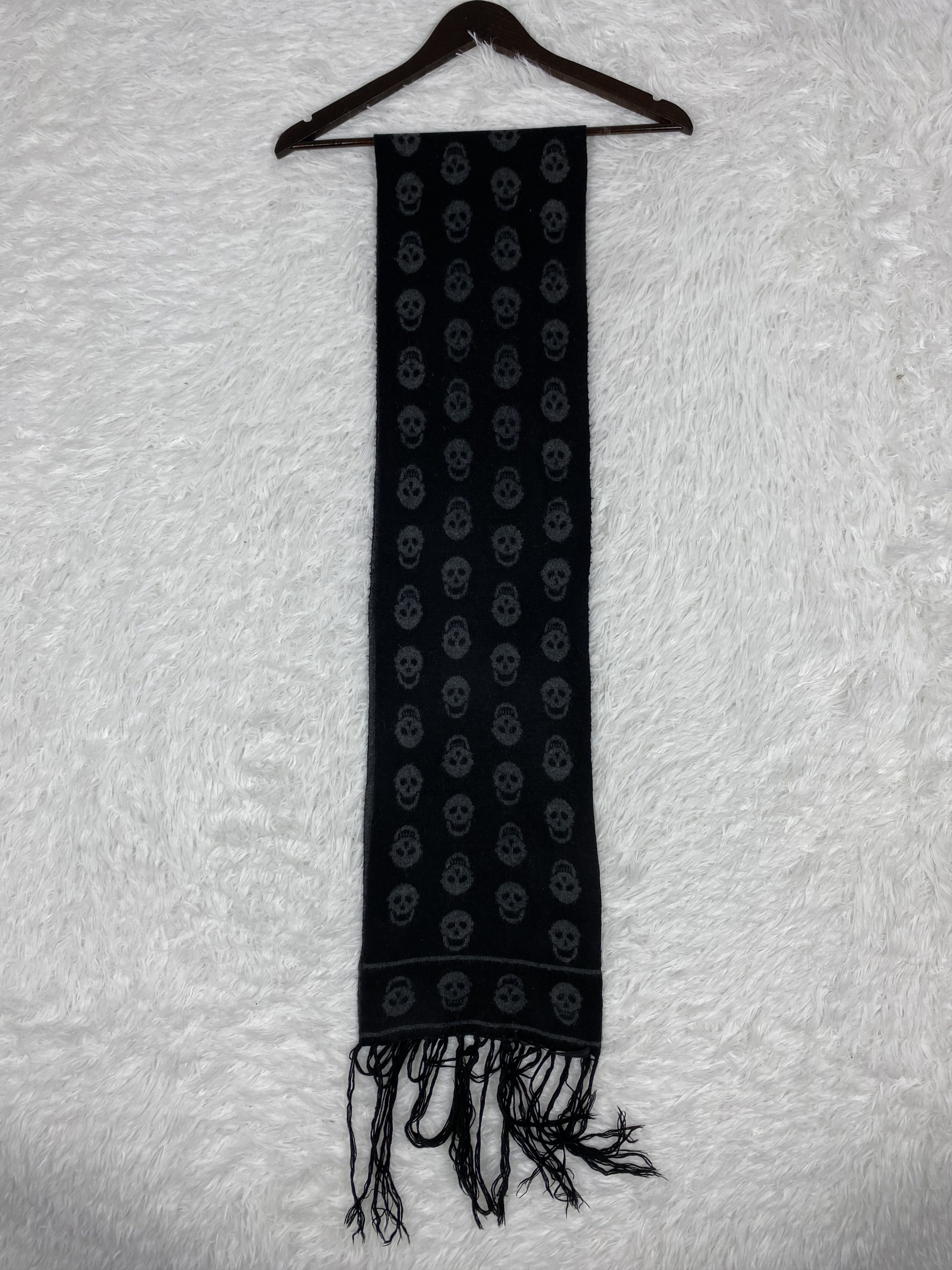 Vintage Vintage Skulls Scarf / Muffler Neckwear PM0199 Size ONE SIZE - 7 Thumbnail