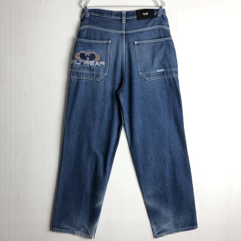 Wu-Tang Clan Wu Wear jeans, baggy vintage Wu-Tang Clan 90s hip hop Y2K 32 Size US 32 / EU 48 - 1 Thumbnail