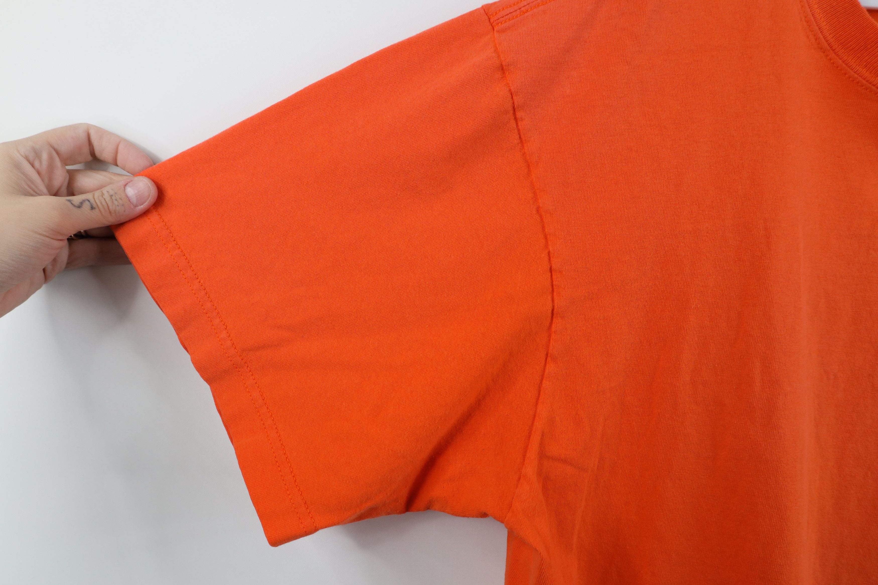 Adidas Vintage Y2K Adidas Spell Out Short Sleeve T-Shirt Orange Size US L / EU 52-54 / 3 - 8 Thumbnail