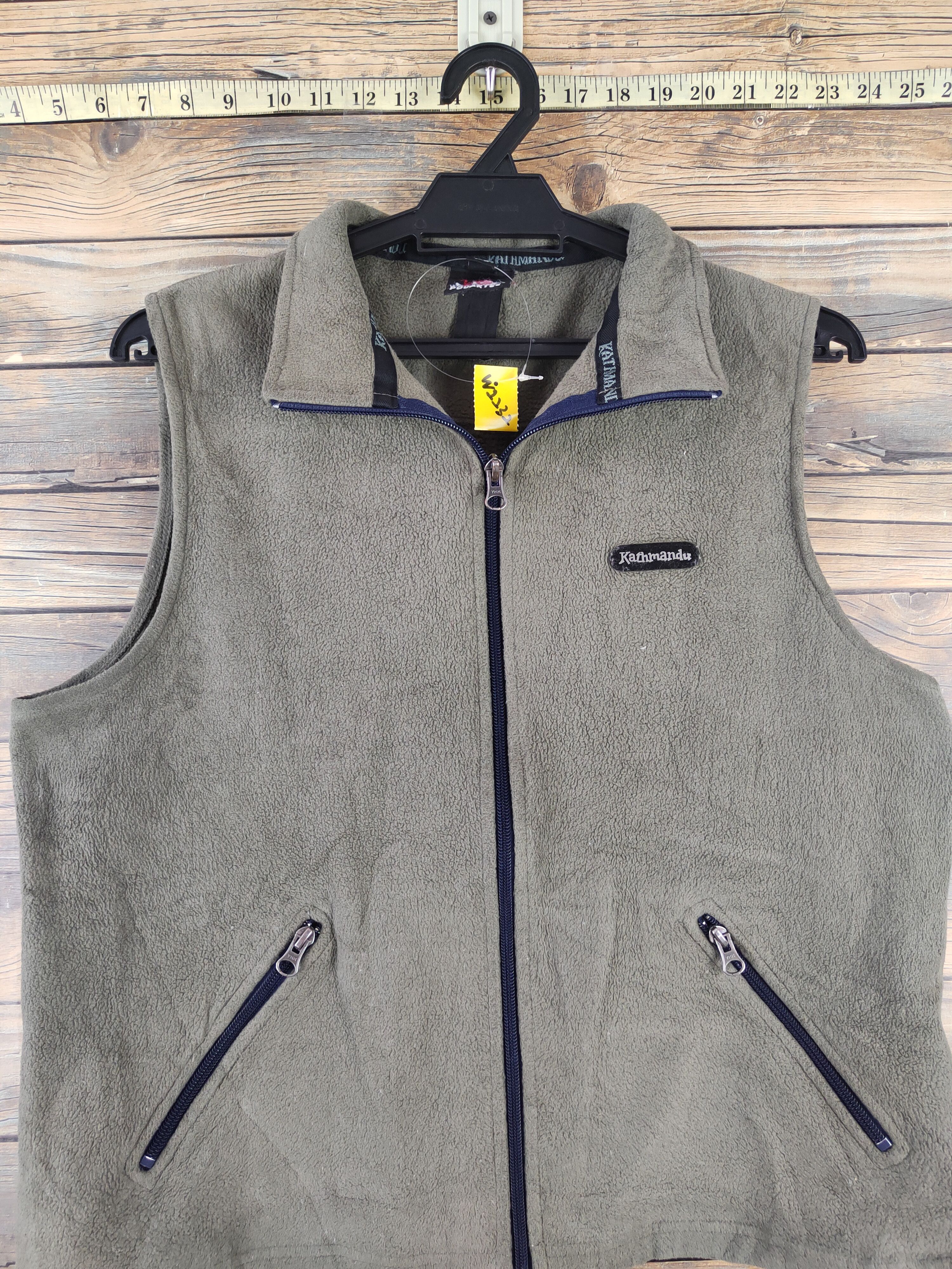 Polartec Kathmandu Polartec Olive Wool Vests #W2232 Size US M / EU 48-50 / 2 - 2 Thumbnail