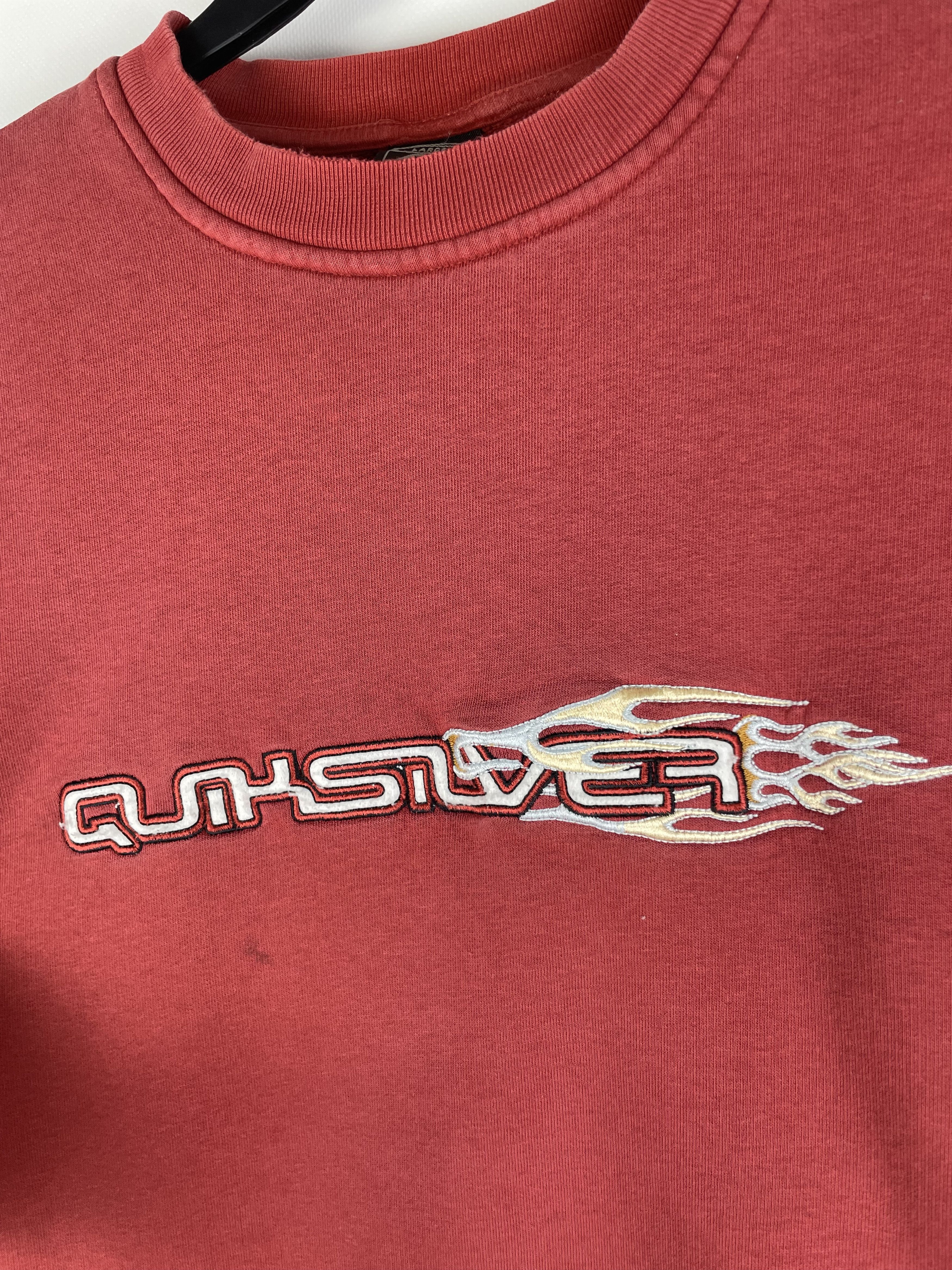 Quiksilver Vintage 90s Surf Quicksilver Sweatshirts Size US L / EU 52-54 / 3 - 3 Thumbnail