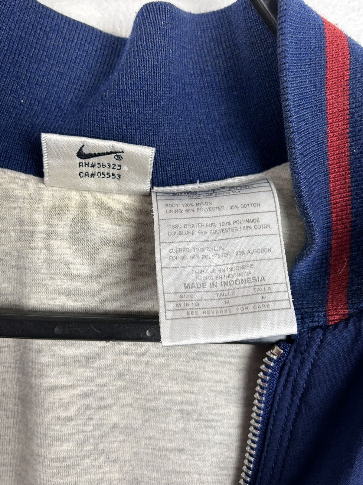 Nike 90s Vintage Nike Total Body Conditioning Jacket In Blue/Red Size M / US 6-8 / IT 42-44 - 9 Thumbnail