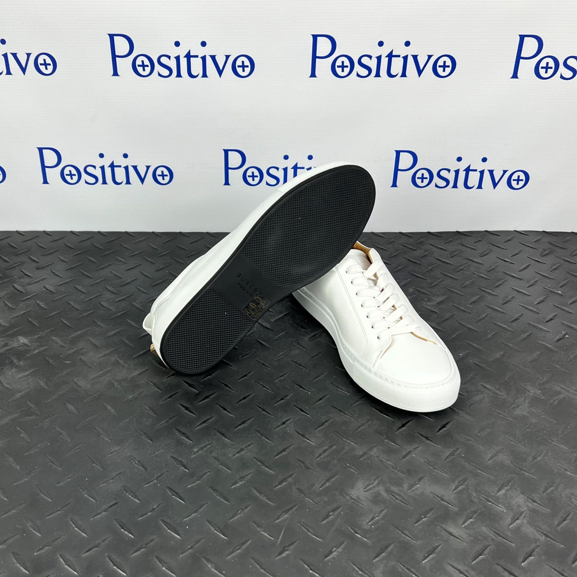 Buscemi Buscemi Lyndon White Leather Sneakers US 7 EU 40 Size US 7 / EU 40 - 5 Thumbnail