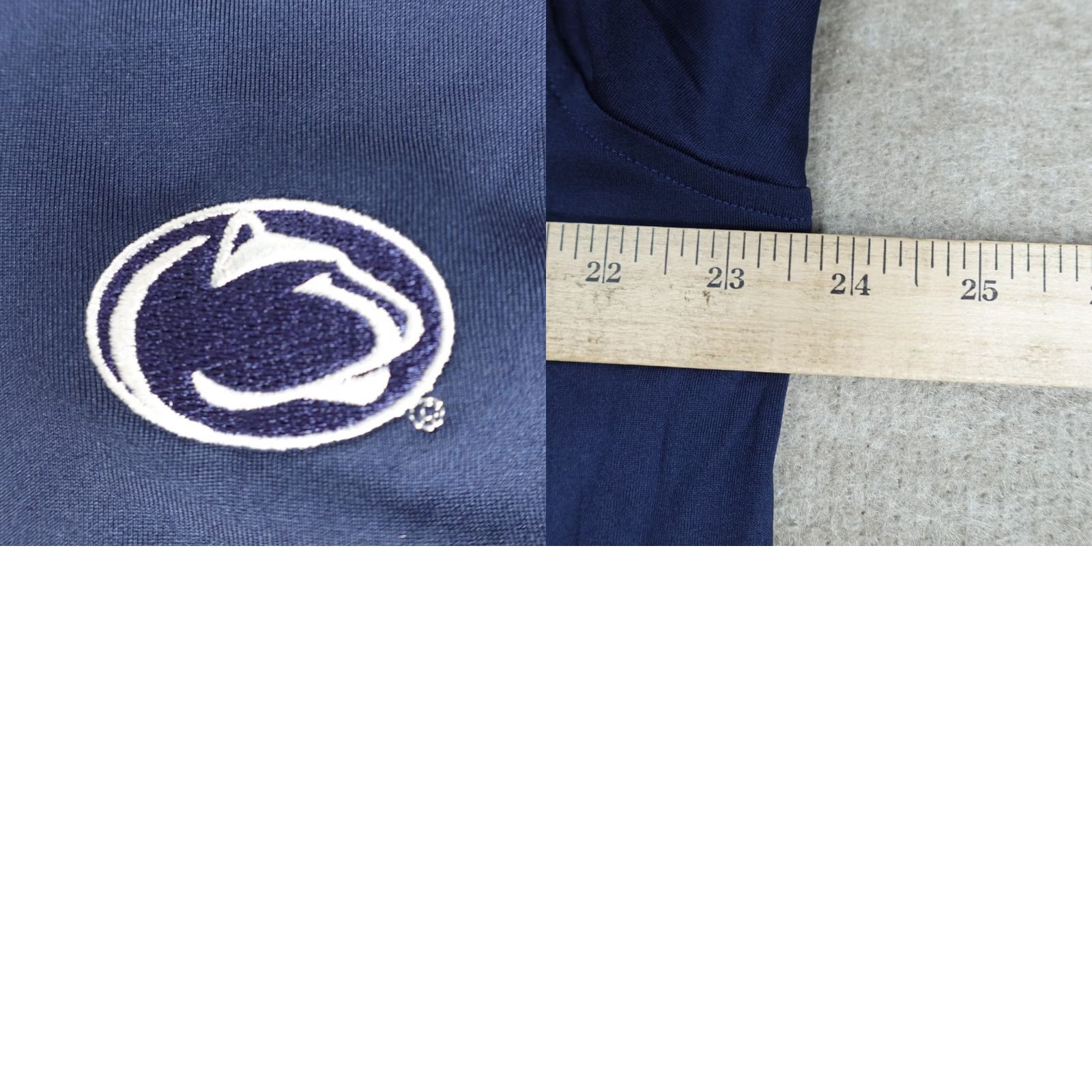 Under Armour Under Armour Polo Shirt XL Blue Colorblock UPF 50 Nittany Lions Mens Size US XL / EU 56 / 4 - 8 Thumbnail