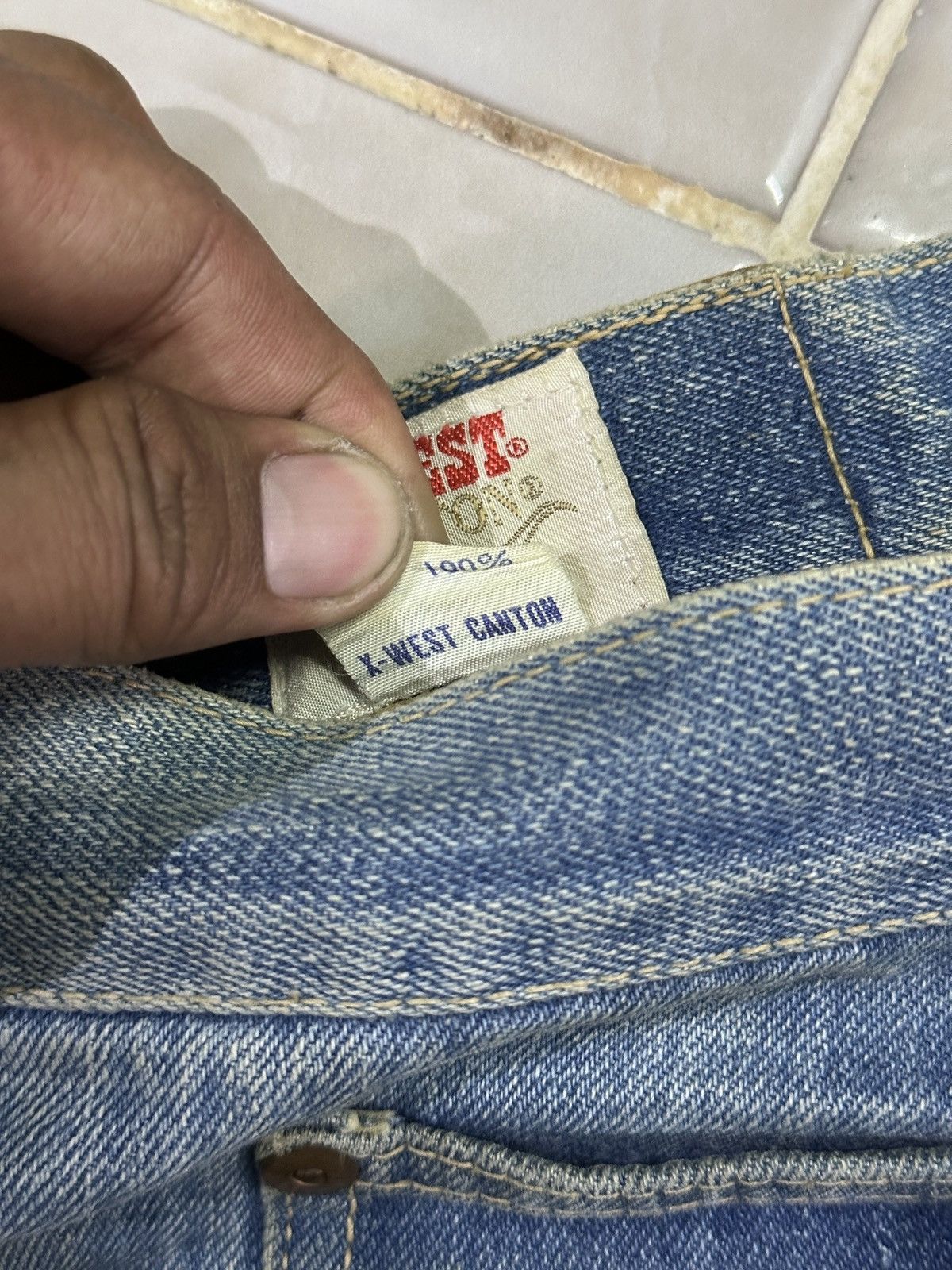 Kapital Flare Vintage💥vintage denim canton 70s bootcut 💥 Size US 30 / EU 46 - 6 Thumbnail
