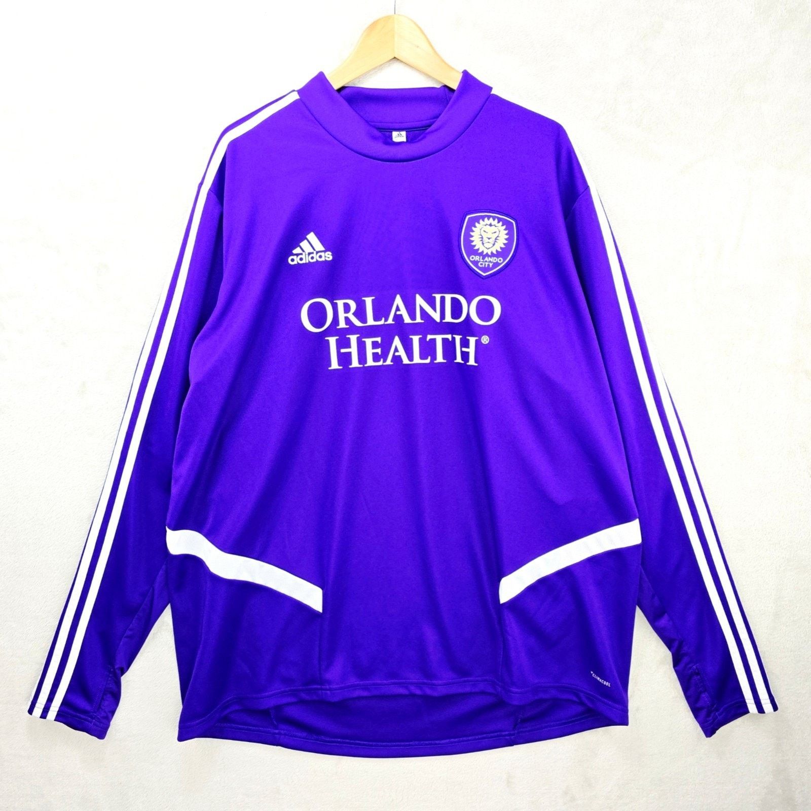 Adidas Orlando City SC Adidas Jersey Mens XXL Purple MLS Soccer Size US XXL / EU 58 / 5 - 1 Thumbnail