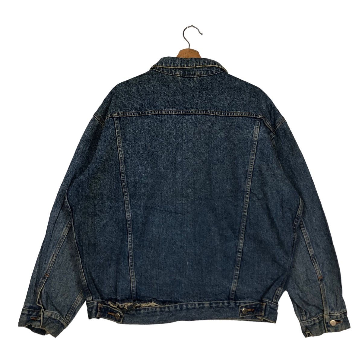 Japanese Brand 🔥Vintage Trucker Denim Jacket J.Crew Japan Issey Miyake Size US L / EU 52-54 / 3 - 8 Thumbnail
