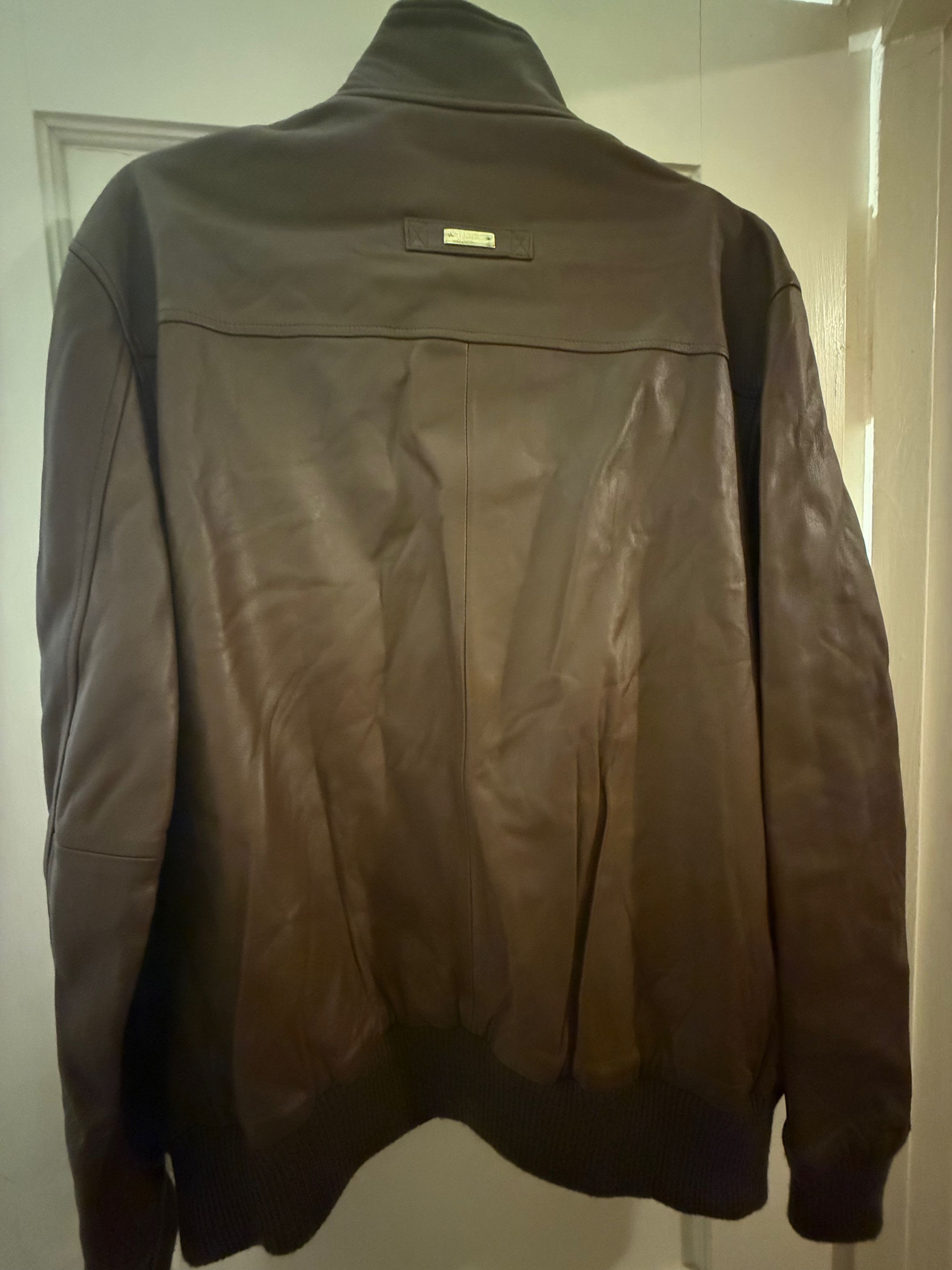 LRG Vintage LRG Lamb Of God Leather Jacket Size US M / EU 48-50 / 2 - 2 Thumbnail