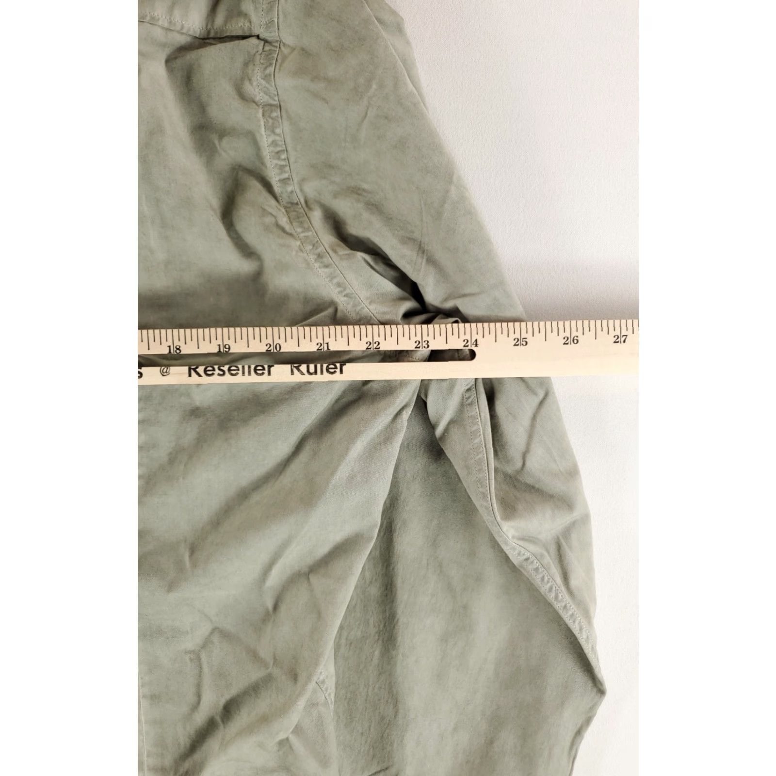 Lardini Lardini Pearl Snap Sawtooth Shirt Western Long Sleeve Green Mens XL 44/17.5 Size US XL / EU 56 / 4 - 6 Thumbnail