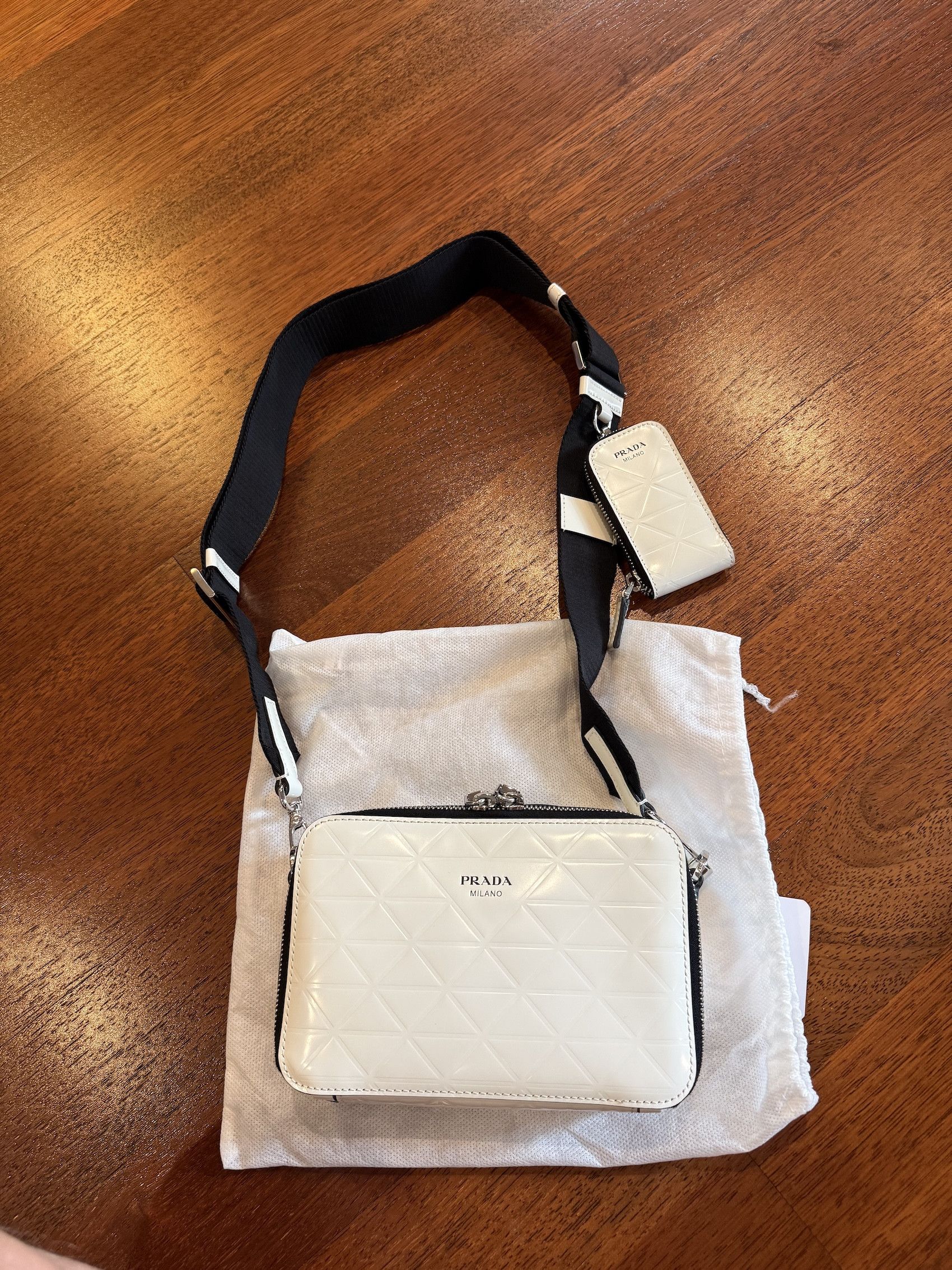 Prada SS'24 Brique Bag Diamond Cut Size ONE SIZE - 2 Thumbnail
