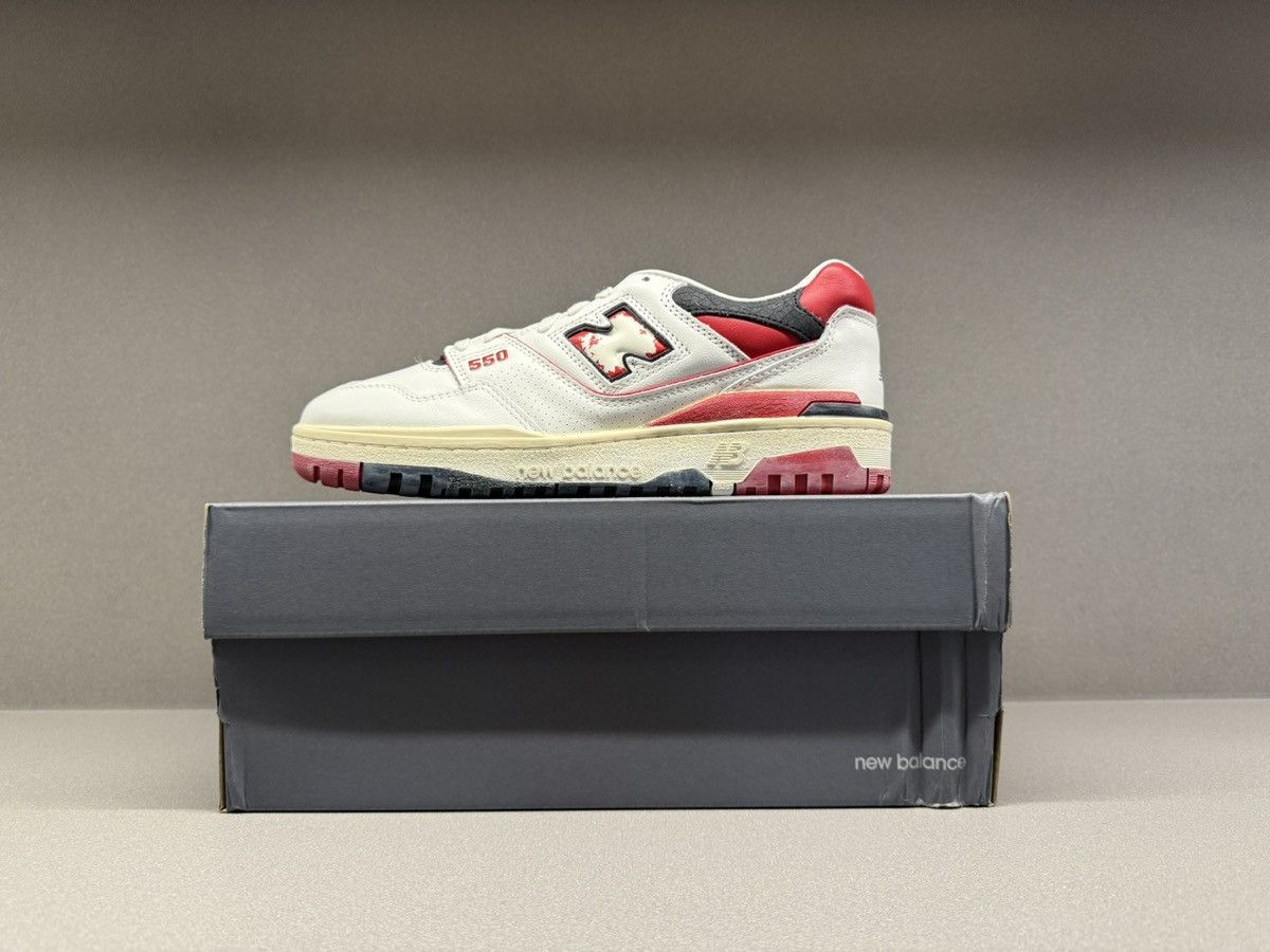 New Balance 550 Vintage Pack Team Red
