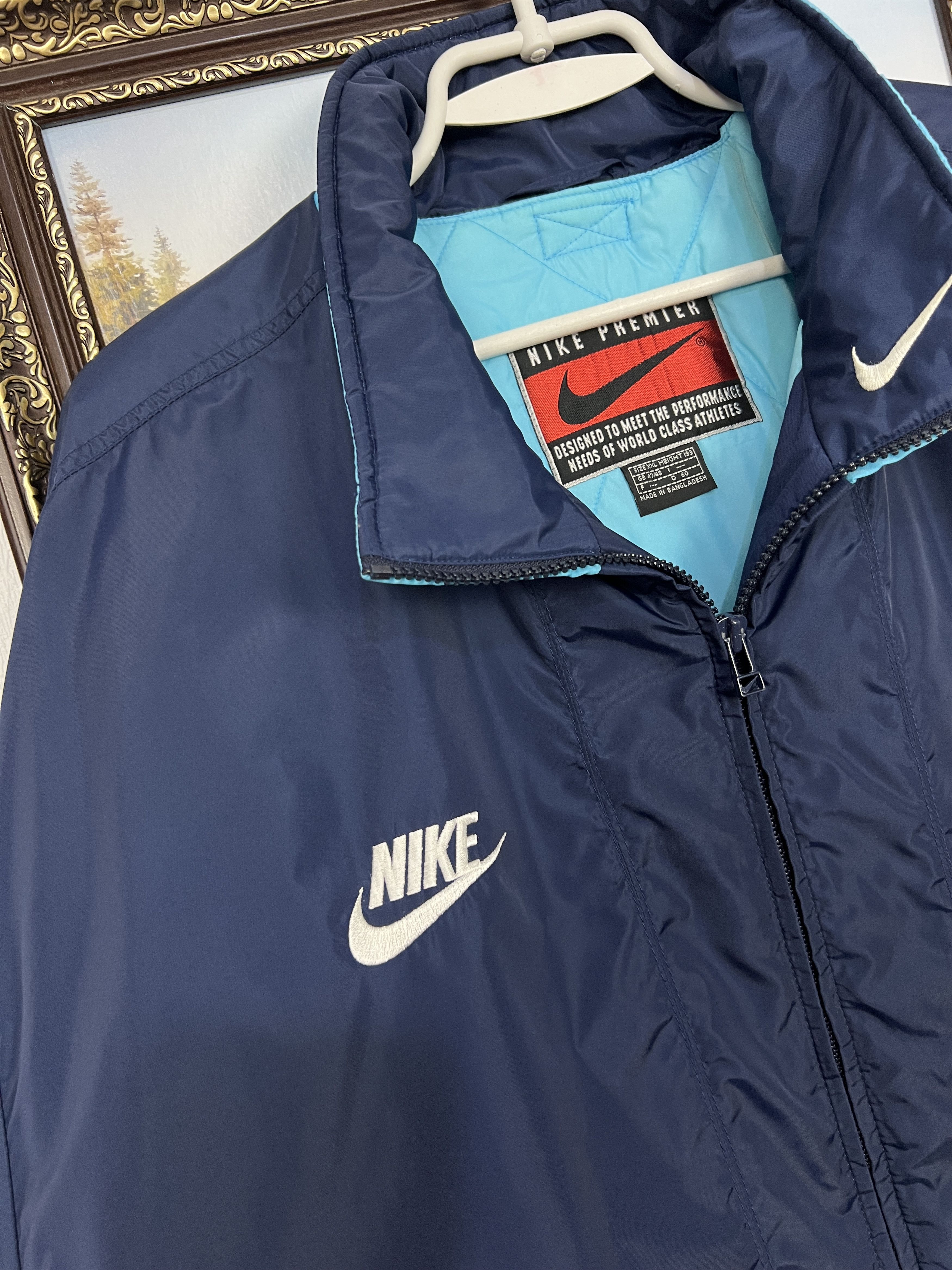 Nike Vintage 90's Nike 1860 Munich Munchen Football Jacket Soccer Size US XXL / EU 58 / 5 - 4 Thumbnail