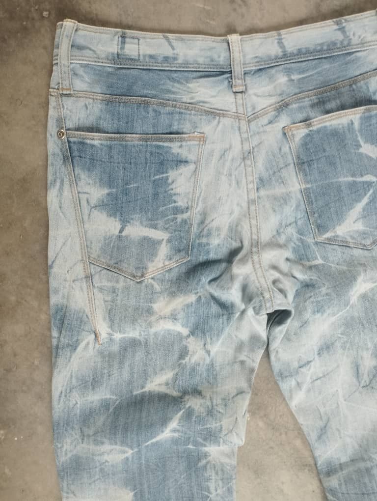 semanticdesign Japanese Semantic Design Acid Wash Lighting Wash Jeans Size US 30 / EU 46 - 12 Thumbnail