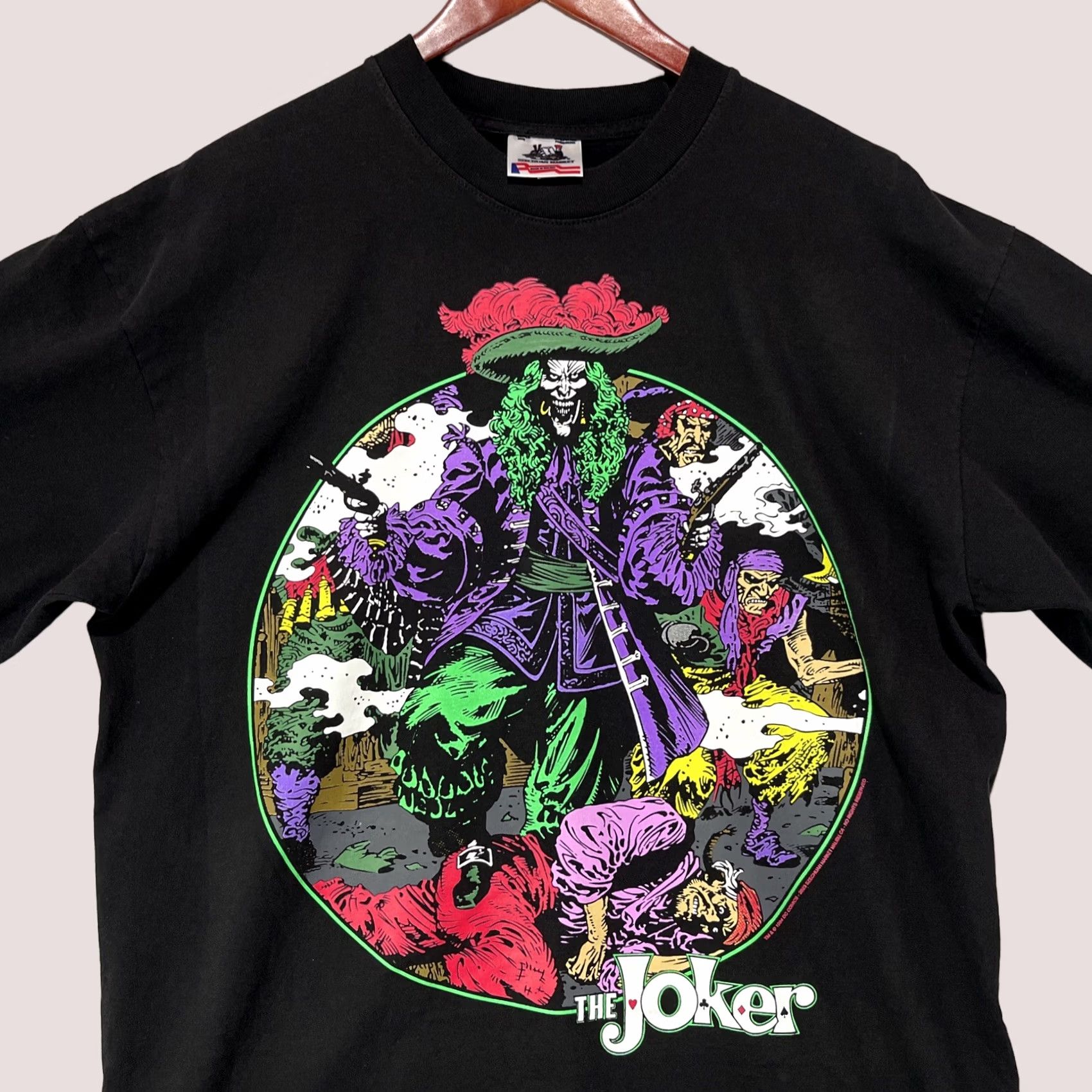 Market Pirate Joker Shirt Mens Large Black Szechuan Market Streetwear DC Boot Pullover Size US L / EU 52-54 / 3 - 1 Thumbnail