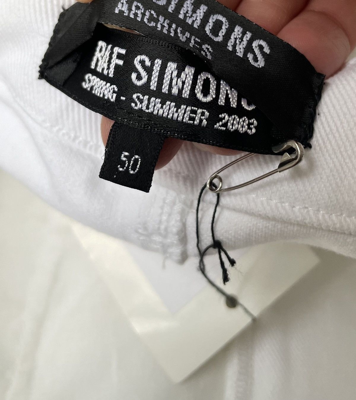 Raf Simons S/S 03 ‘Consumed’ MA-1 Pocket Jeans Size US 32 / EU 48 - 5 Thumbnail
