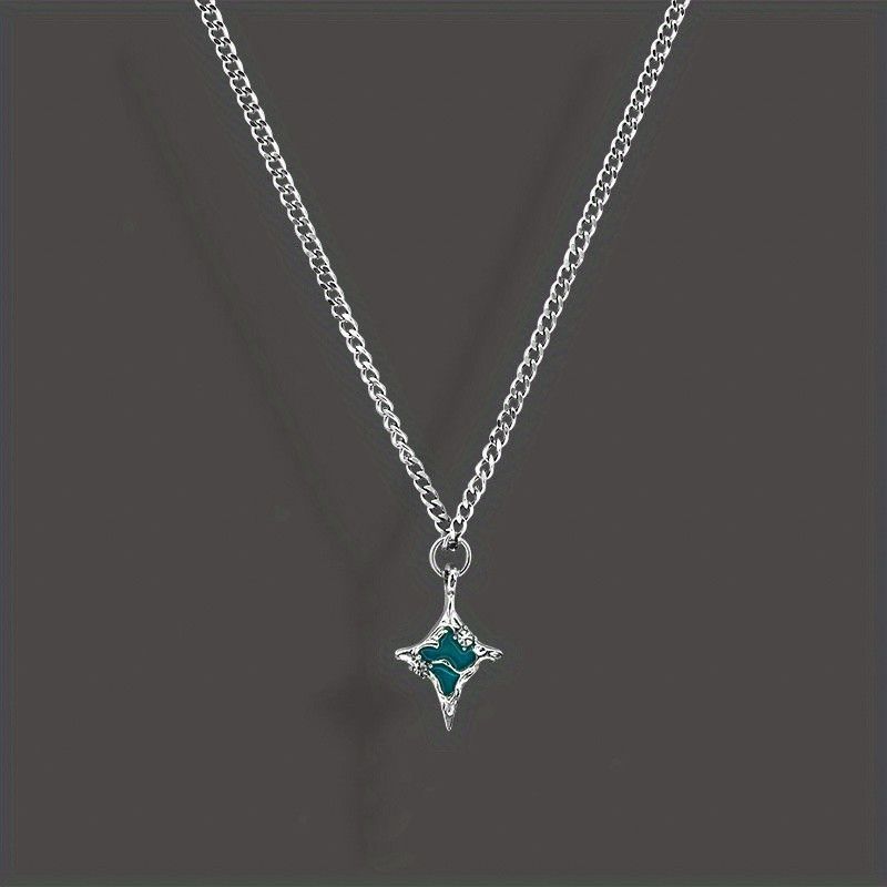 Vintage Hip Hop Style Star Pendant Chain Size ONE SIZE - 3 Thumbnail