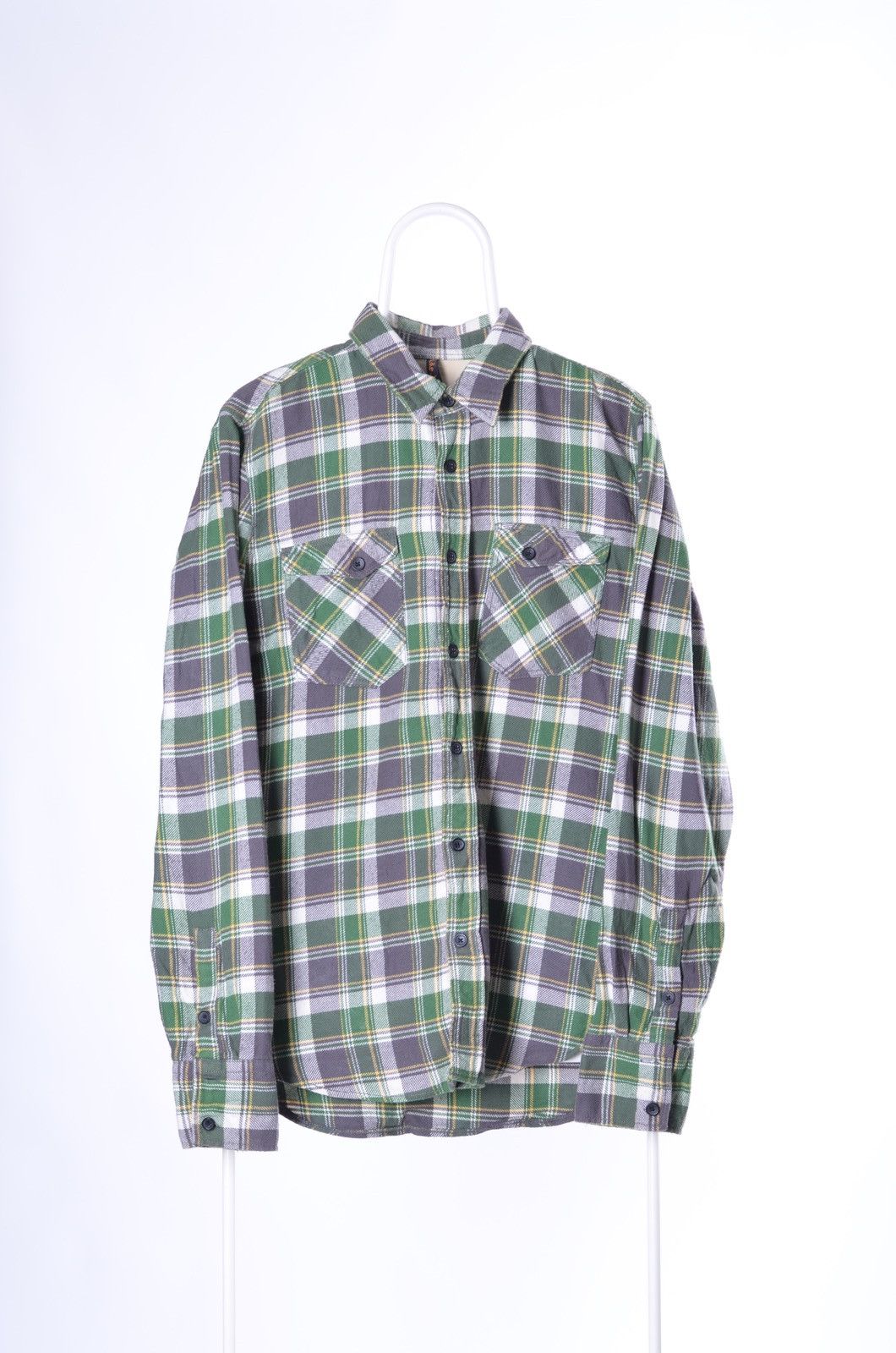 Nudie Jeans Nudie Jeans Long Sleeve Button-Up Checkered Flannel Shirt Size US M / EU 48-50 / 2 - 1 Thumbnail
