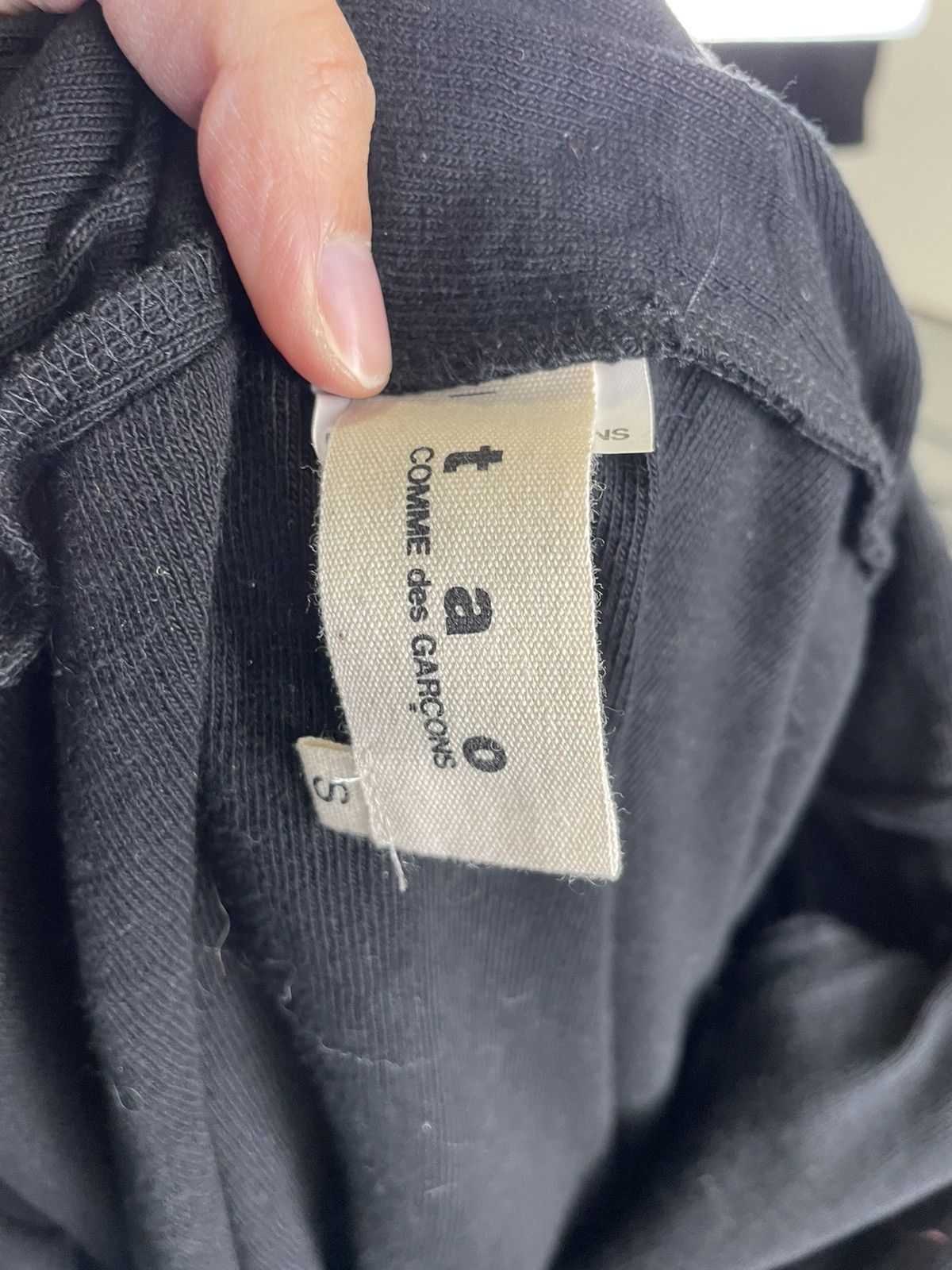 Comme des Garcons × Japanese Brand × Vintage Vintage Comme Des Garçon Tao Black Top Size Small Size S / US 4 / IT 40 - 8 Thumbnail