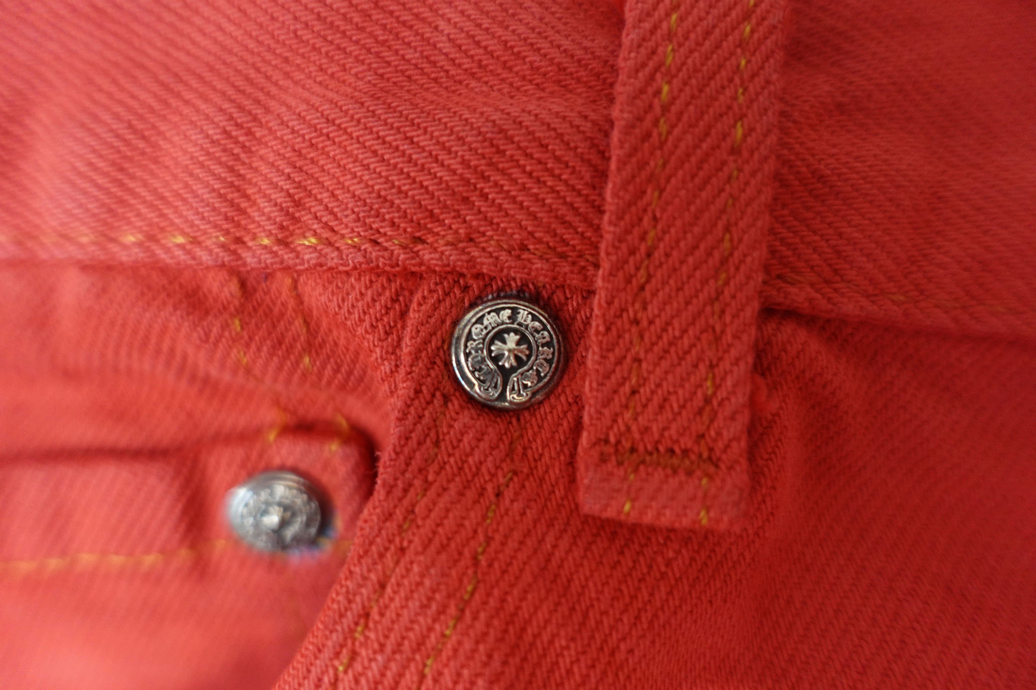 Chrome Hearts Chrome Hearts Red Cross Patch Jeans Size US 36 / EU 52 - 10 Thumbnail