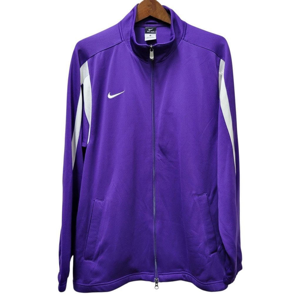 Nike × Supreme Nike supreme purple track jacket ss25 | Grailed