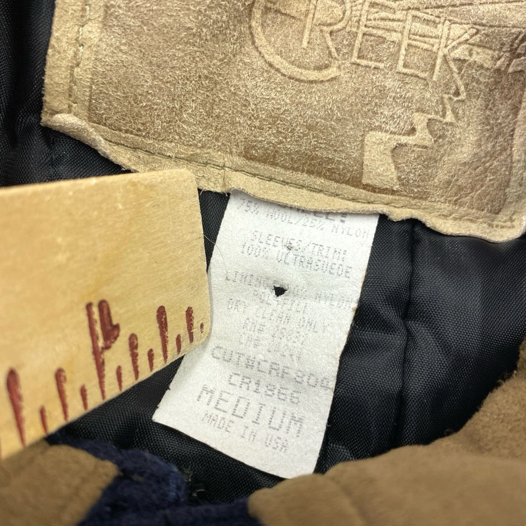 Vintage Cripple Creek Jacket Mens Medium Blue Wool Zip Quilt Lined Size Medium Size US M / EU 48-50 / 2 - 3 Thumbnail