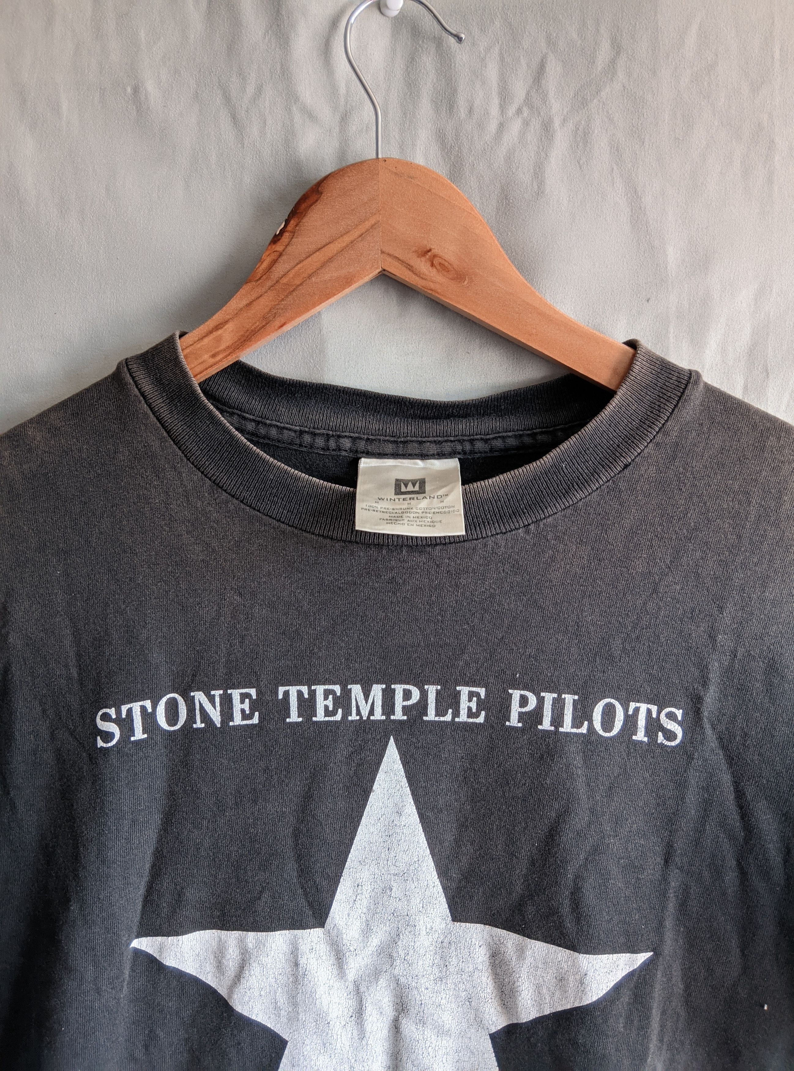 Vintage Vintage 2000 thrashed stone temple pilots n4 sun faded erd Size US M / EU 48-50 / 2 - 8 Thumbnail