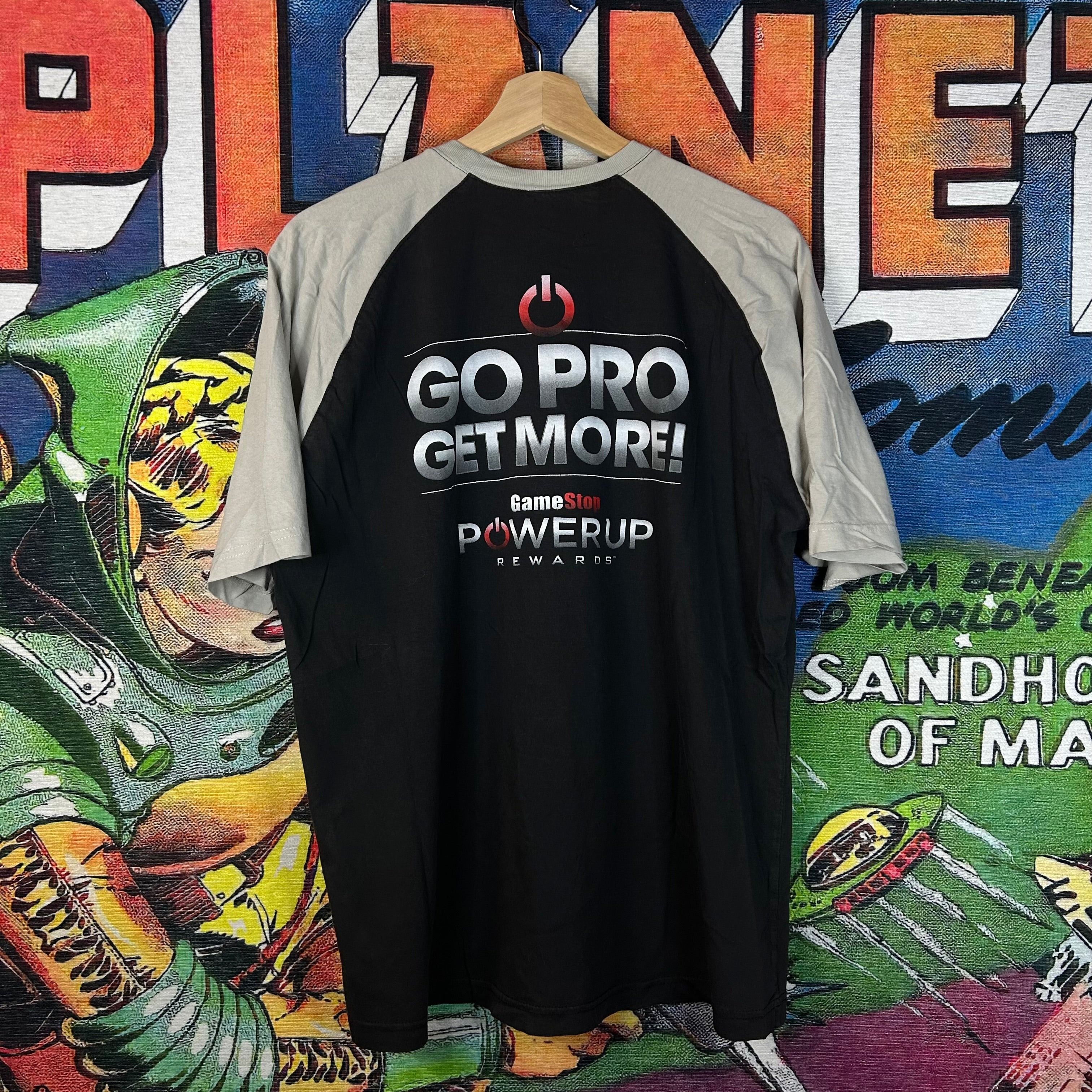 Vintage Game Stop Powerup Rewards Tee Size XL Size US XL / EU 56 / 4 - 2 Thumbnail
