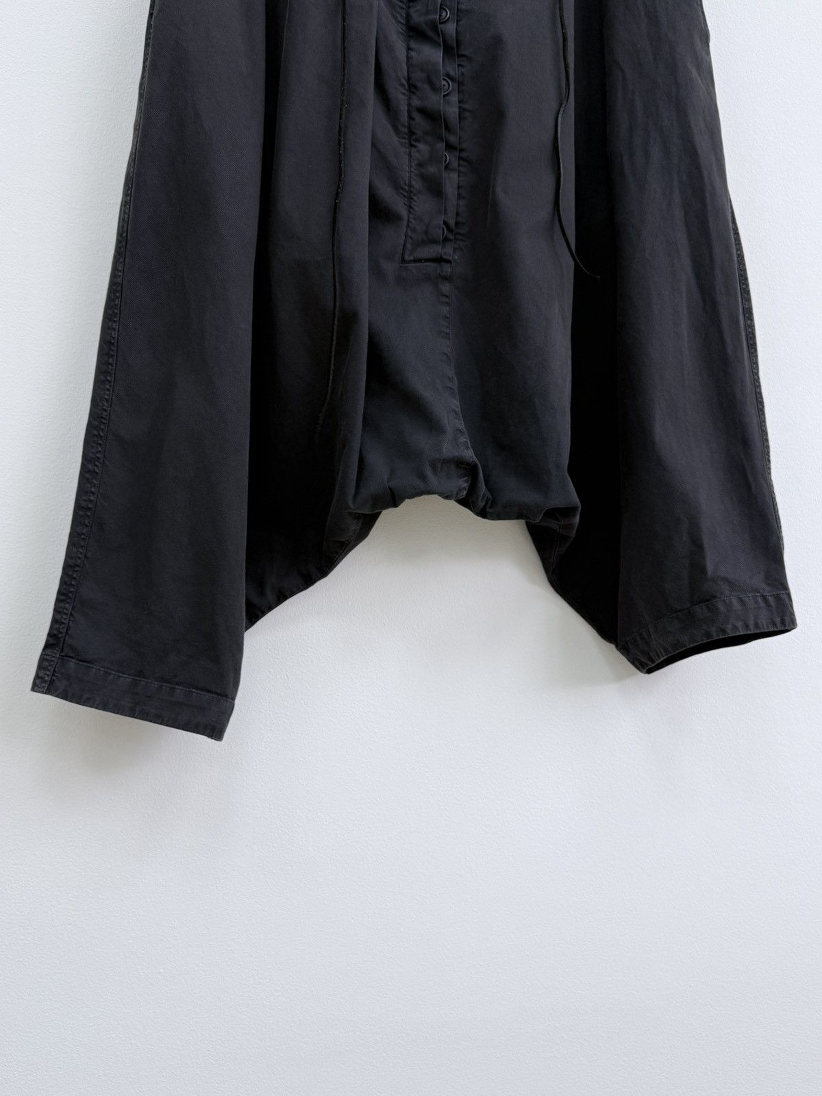 Rundholz Avant Garde Rundholz Rick Owens Style Drop Crotch Pants Size US 34 / EU 50 - 7 Thumbnail