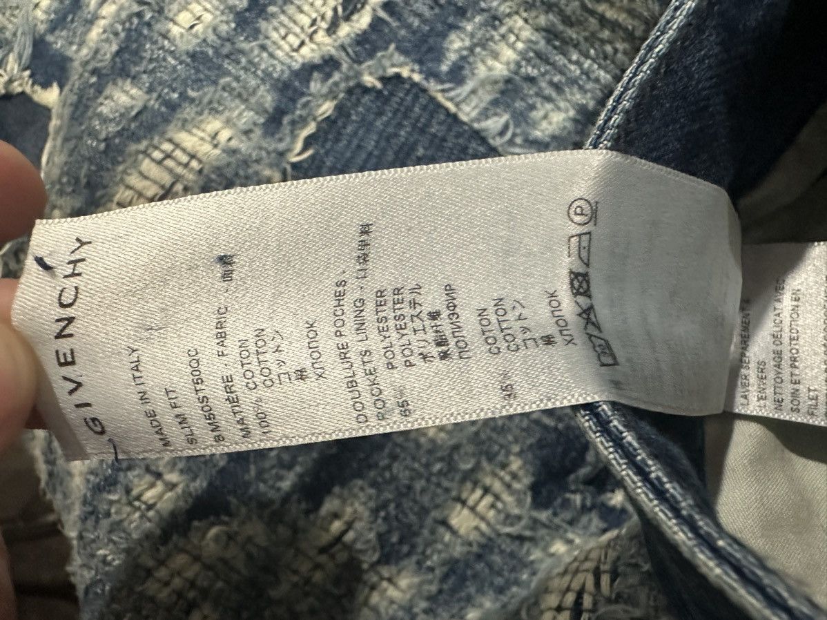 Givenchy GIVENCHY ALL OVER DISTRESSED JEAN Size US 34 / EU 50 - 7 Thumbnail