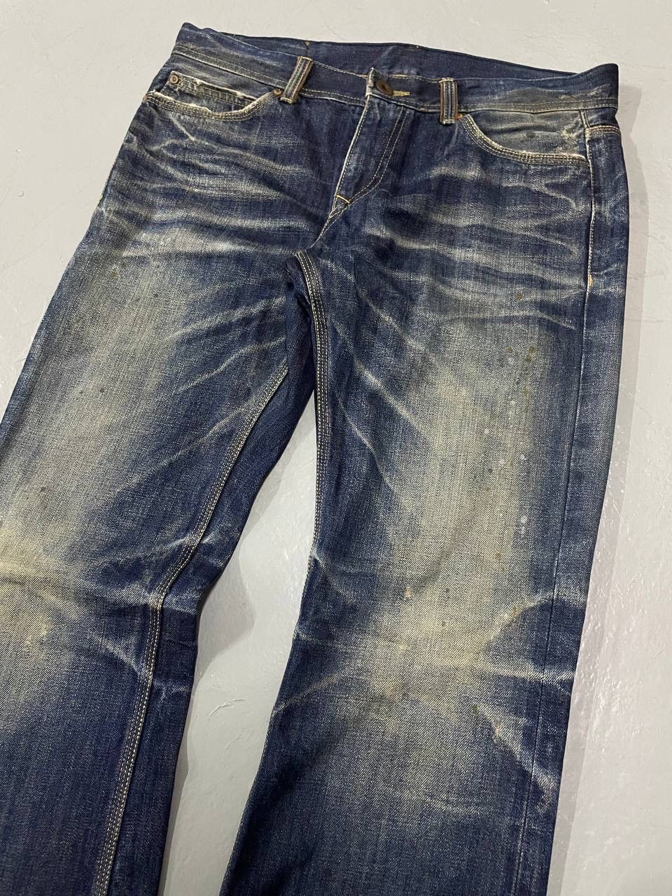 Seditionaries AVH DISTRESS REAL FADED FLAR DENIME Size US 36 / EU 52 - 12 Thumbnail