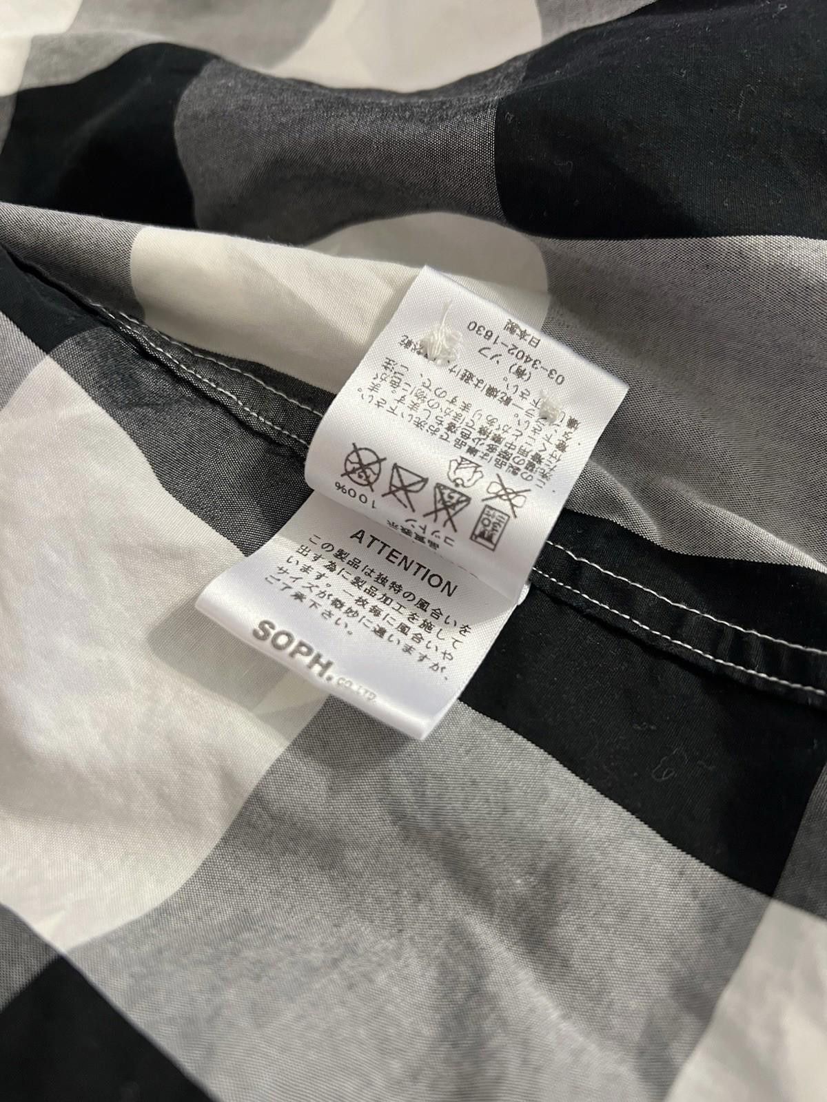 Sophnet. SOPHNET. Check Star Print Shirt White Black Large Size US L / EU 52-54 / 3 - 8 Thumbnail