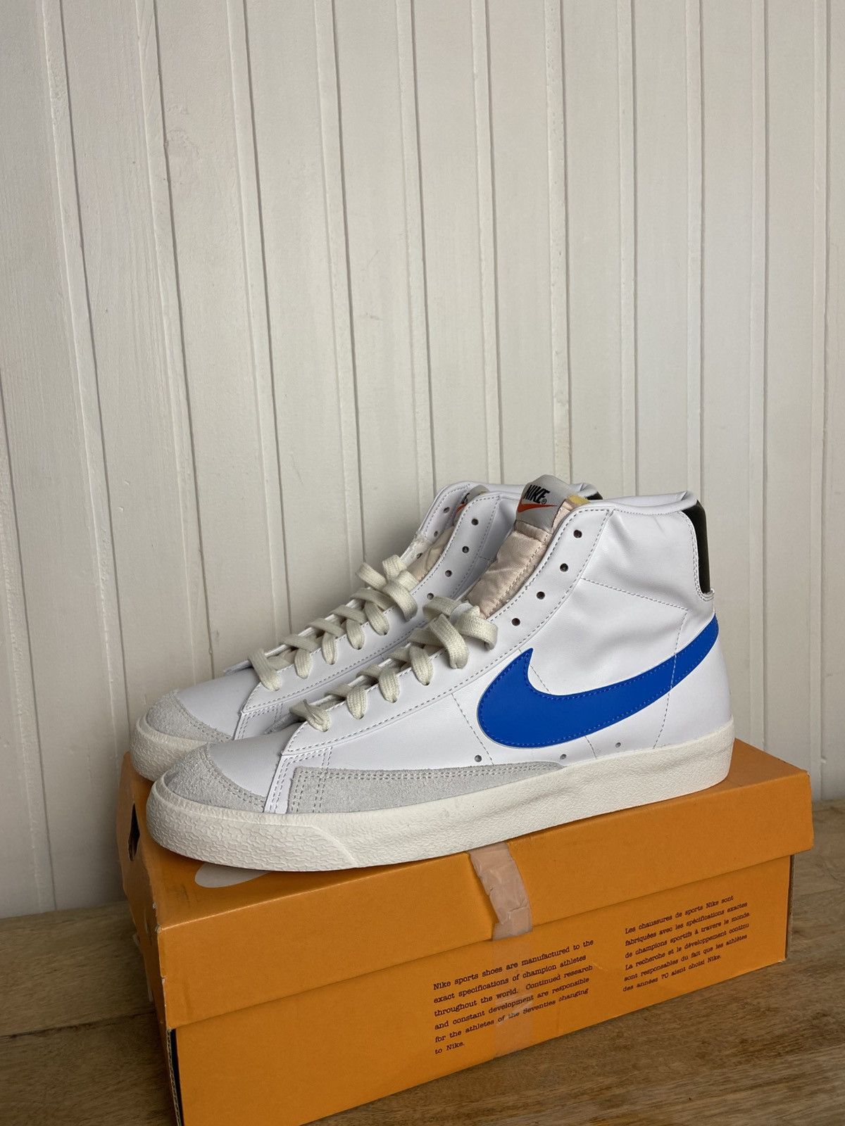 New Nike Blazer Mid 77 Vintage Authentic White 11US