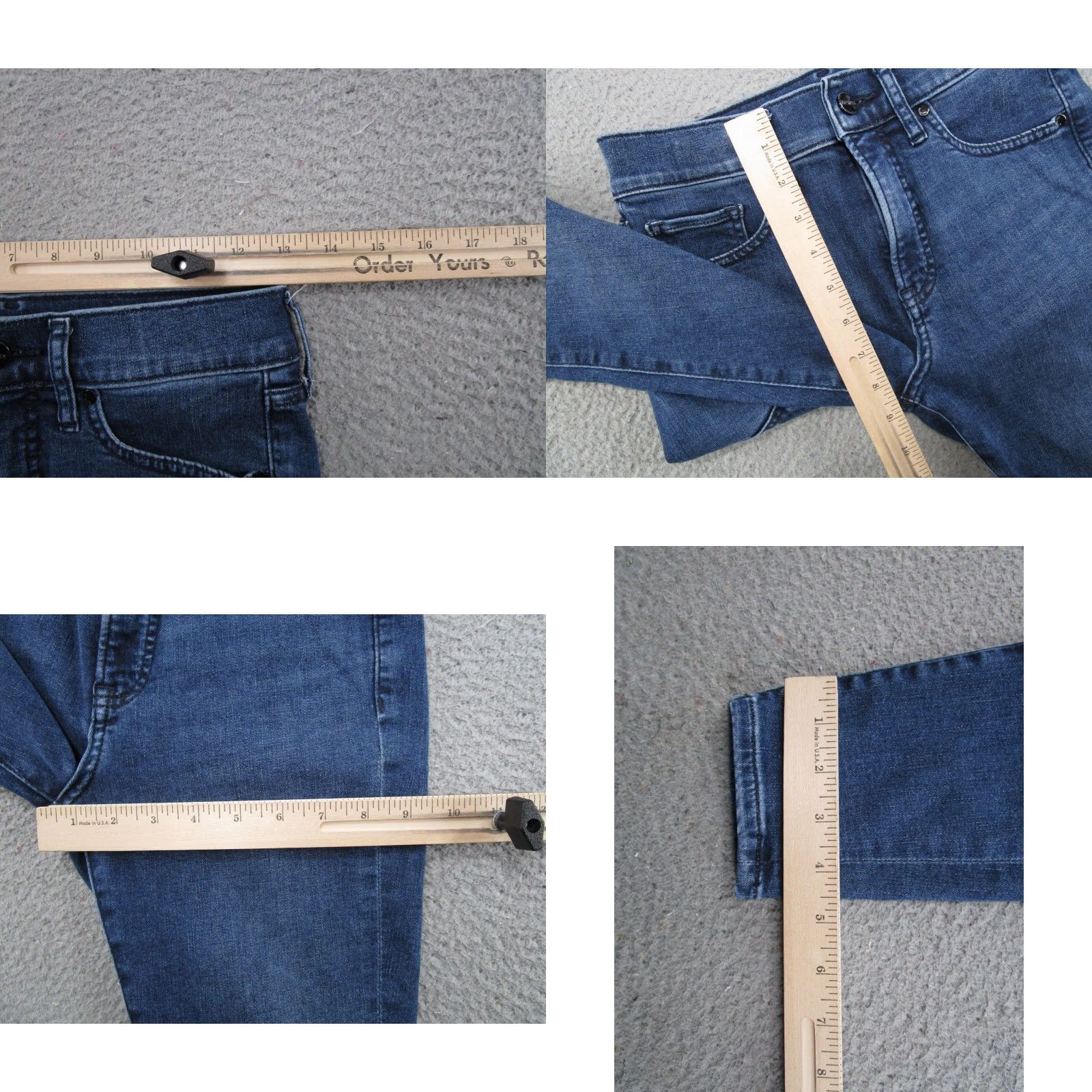 Express Express Womens Jeans Skinny Mid Rise Blue Stretch 2S Denim 5-Pocket Regular Subcategory: Jeans Size 26" / US 2 / IT 38 - 8 Thumbnail