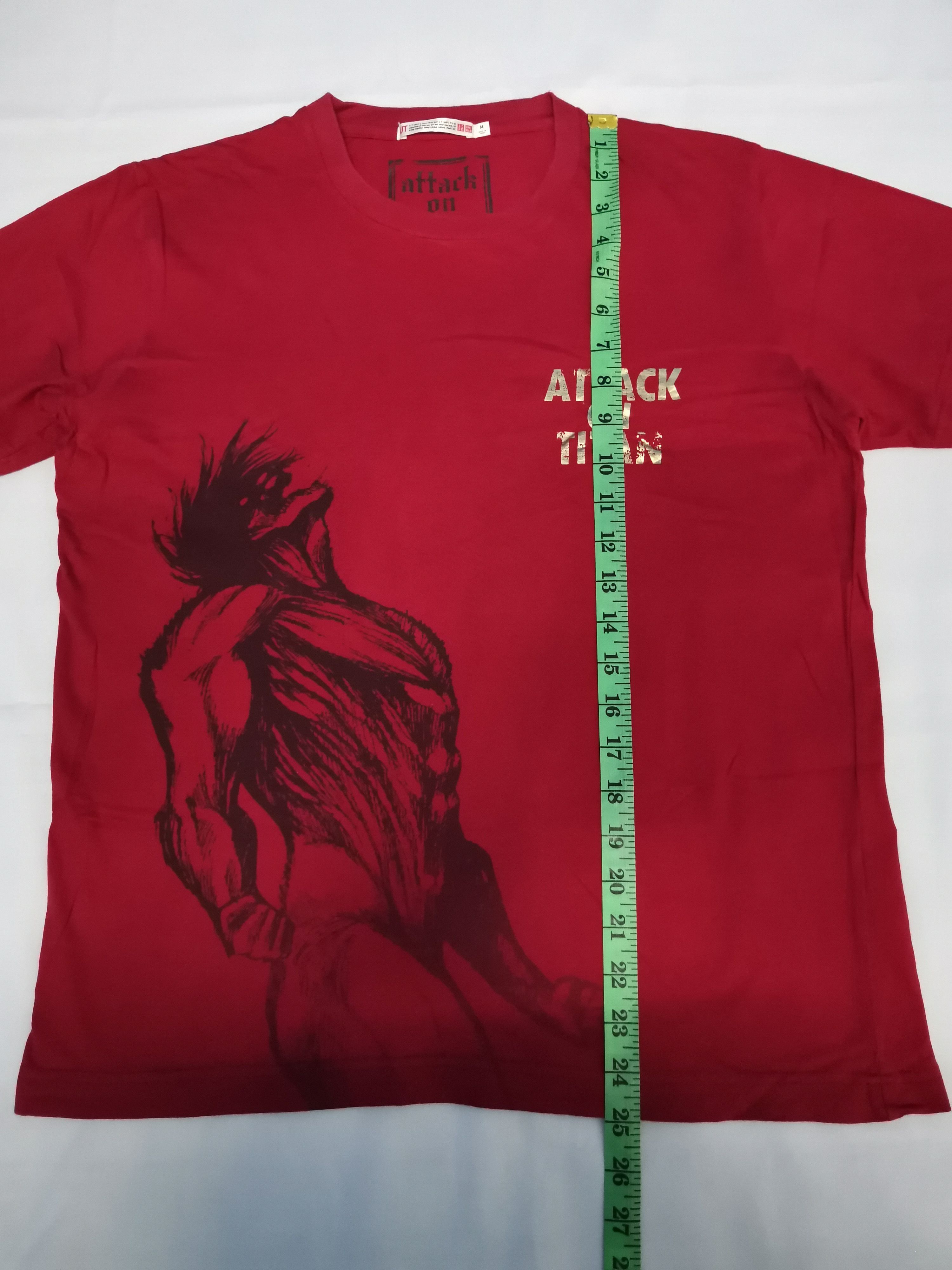 Anime Attack on Titan Japan Anime Tee Akira Bleach Evangelion Size US M / EU 48-50 / 2 - 4 Thumbnail
