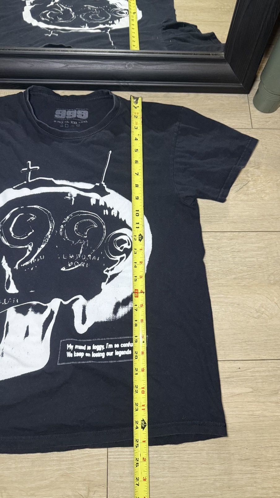 999 Club Y2K 999 Club! Juice Wrld Concert Skull Shirt Size US L / EU 52-54 / 3 - 4 Thumbnail