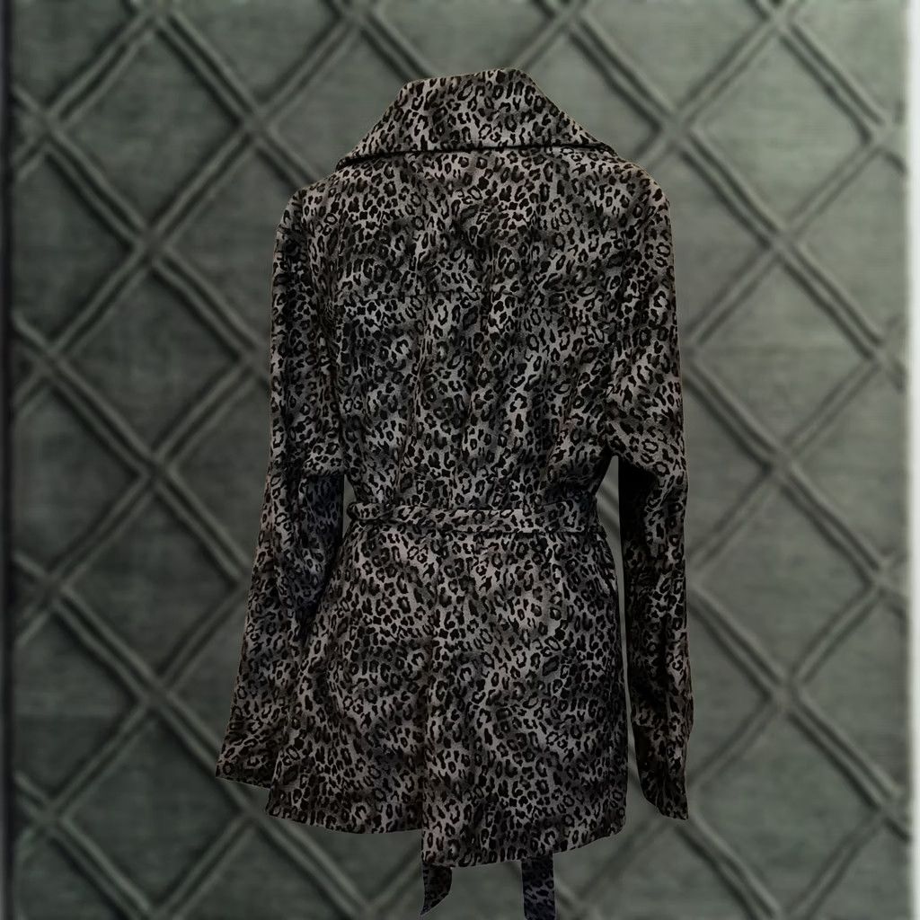 Vintage NWT - Focusing on "New Notations Sz 3X plus animal print jacket buttons belted" - important keywords Size XXL / US 16-18 / IT 52-54 - 1 Thumbnail