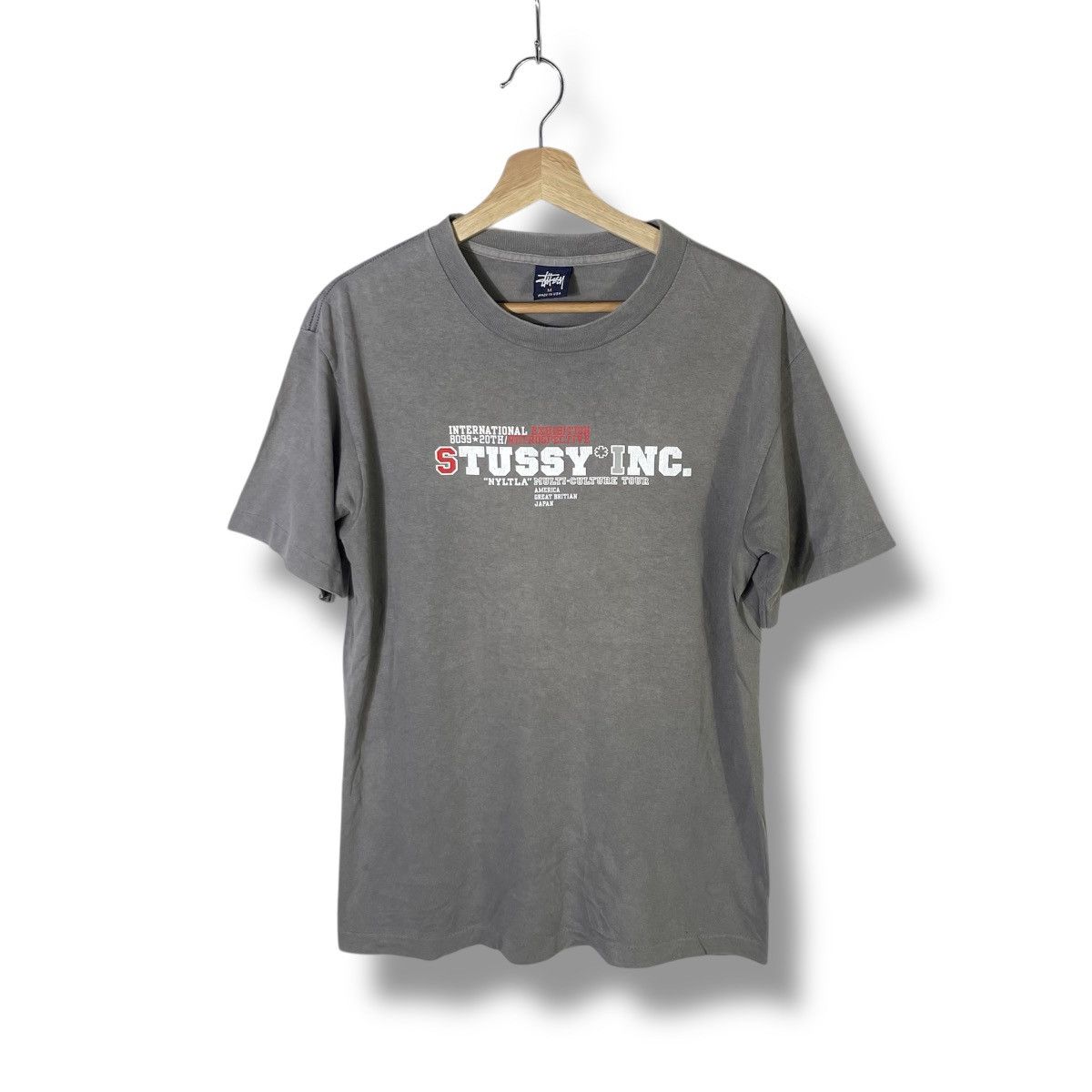 Stussy Vintage 90s Stussy Inc NYLTLA Fades Tshirt Size US M / EU 48-50 / 2 - 1 Thumbnail