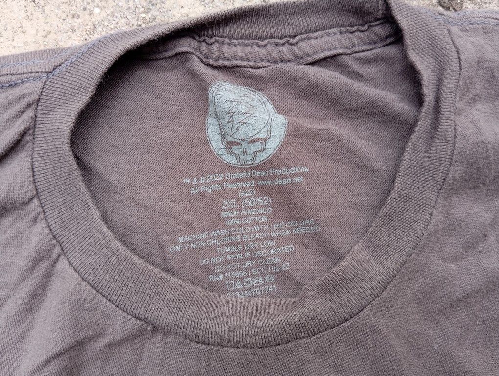 Grateful Dead Grateful Dead 💀 Tshirt Band Rock 🎸 Big Size Tee Size US XXL / EU 58 / 5 - 3 Thumbnail