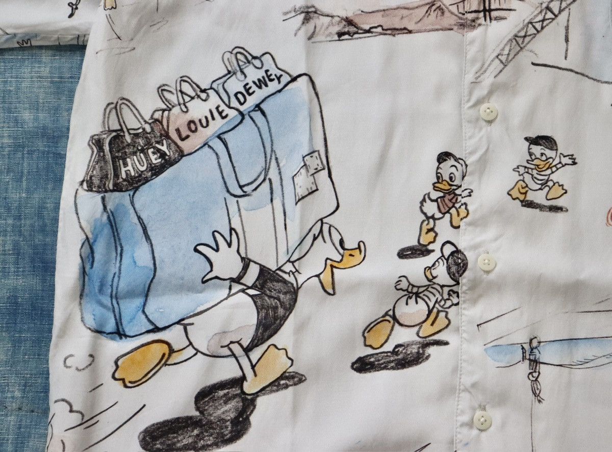 Porter Classic PORTER CLASSIC 24ss DISNEY M&F PC ORIGINAL ART ALOHA SHIRT Size US S / EU 44-46 / 1 - 8 Thumbnail