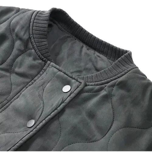 Anime × Japanese Brand Jack Gray Cotton Bomber Jacket Coat For Women Size S / US 4 / IT 40 - 3 Thumbnail