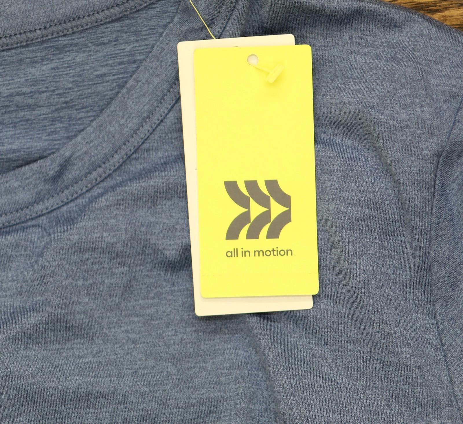 Other Nwt All In Motion Stretch Long Sleeve Top 91737919 Blue M Size M / US 6-8 / IT 42-44 - 3 Thumbnail