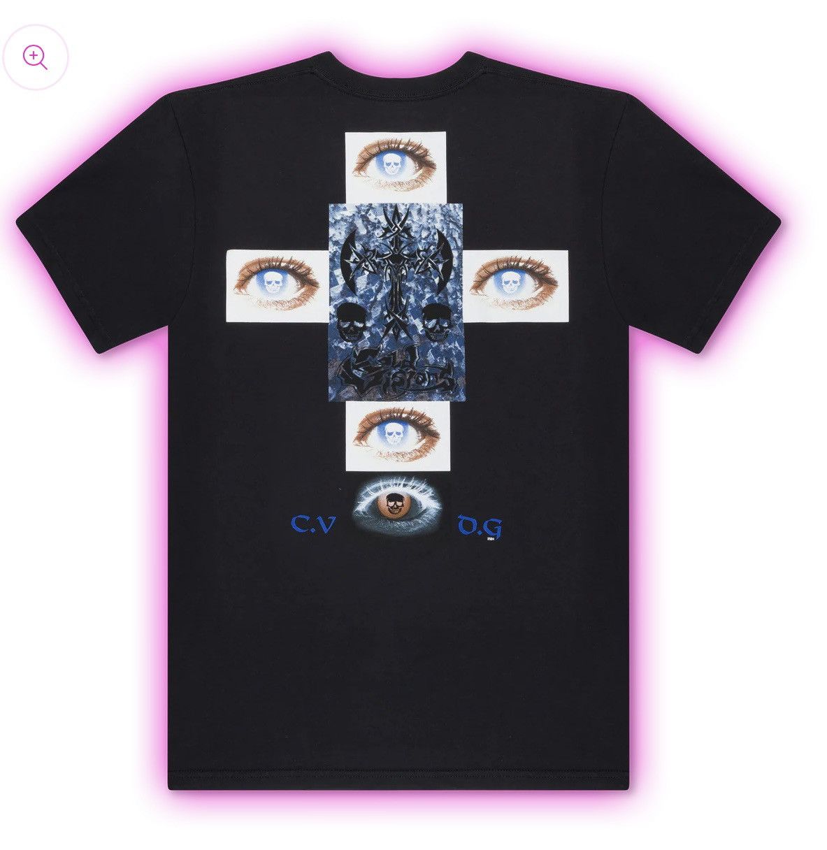 Drain Gang Bladee Cold Visions Black 32 T Shirt Size US L / EU 52-54 / 3 - 2 Thumbnail