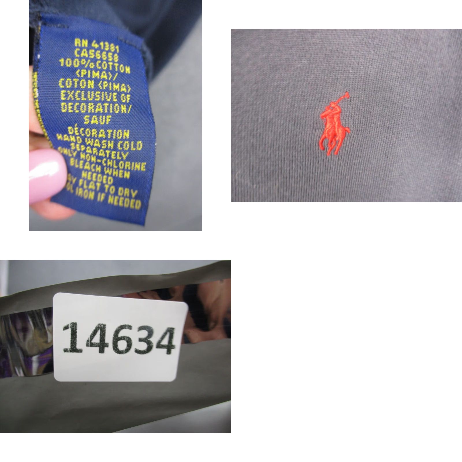 Polo Ralph Lauren Polo Ralph Lauren Sweater Vest Men Large Tall Navy Pima Cotton Size US L / EU 52-54 / 3 - 8 Thumbnail