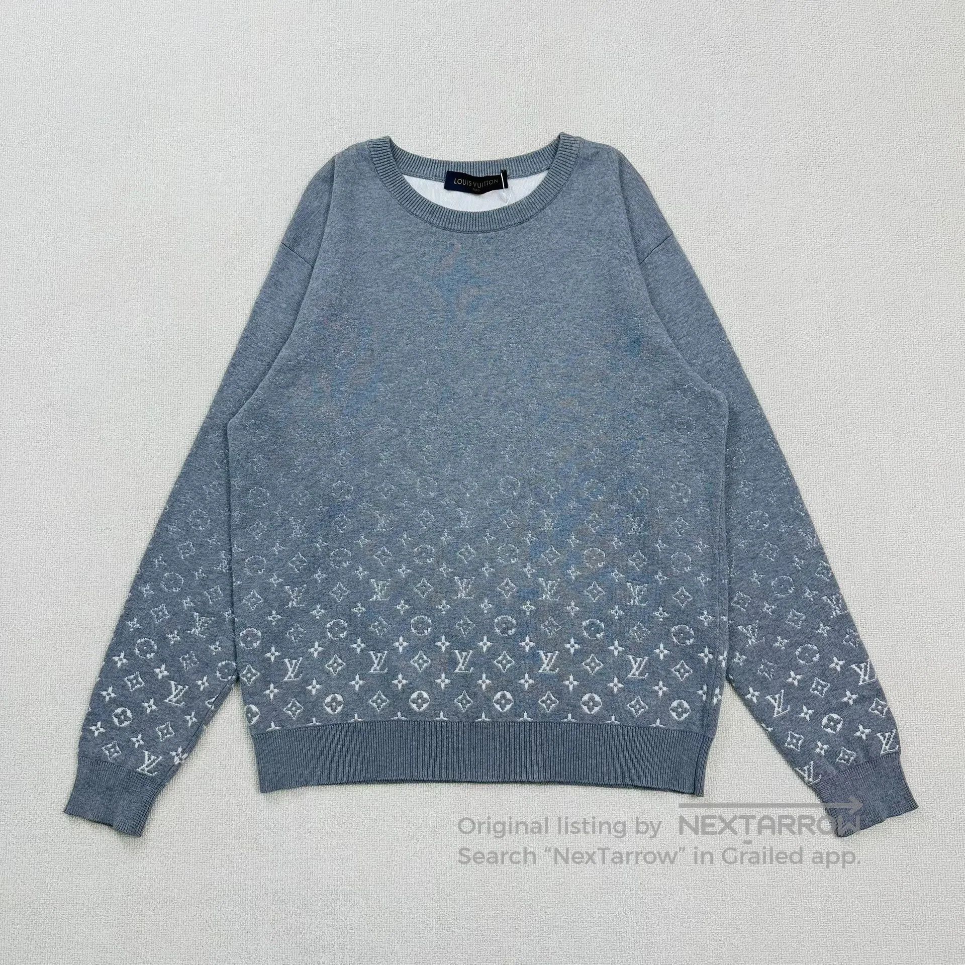 Louis Vuitton louis vuitton gradient logo sweater size L. Size US L / EU 52-54 / 3 - 1 Thumbnail