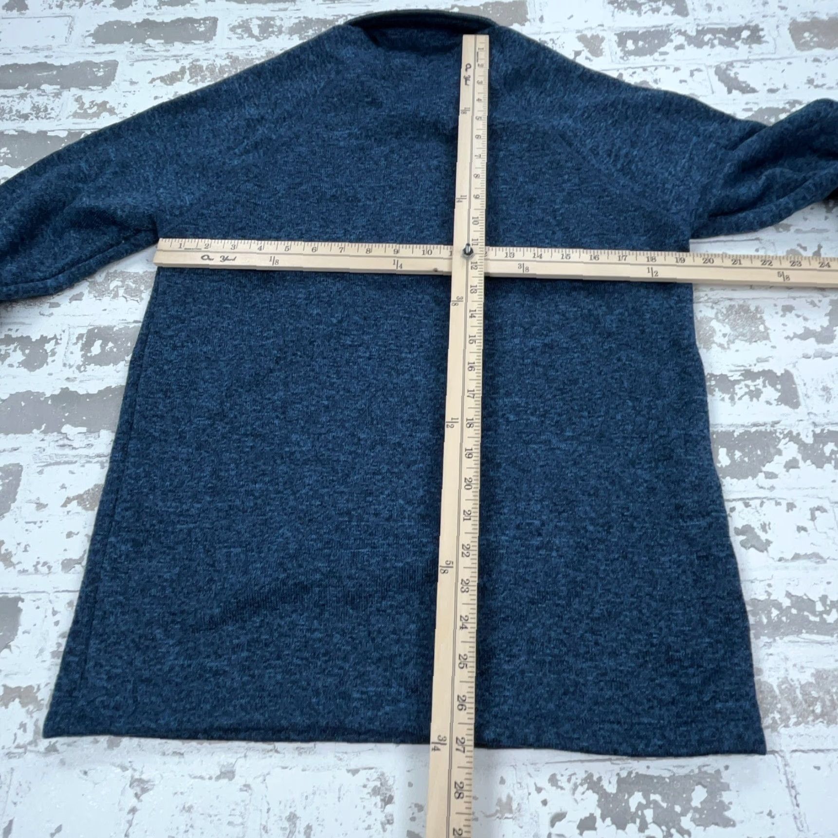 Eddie Bauer Eddie Bauer Sweater Men Medium Blue 1/4 Zip Knit Pullover with Embroidered Logo - Regular Fit, 2XL Size US XXL / EU 58 / 5 - 6 Thumbnail