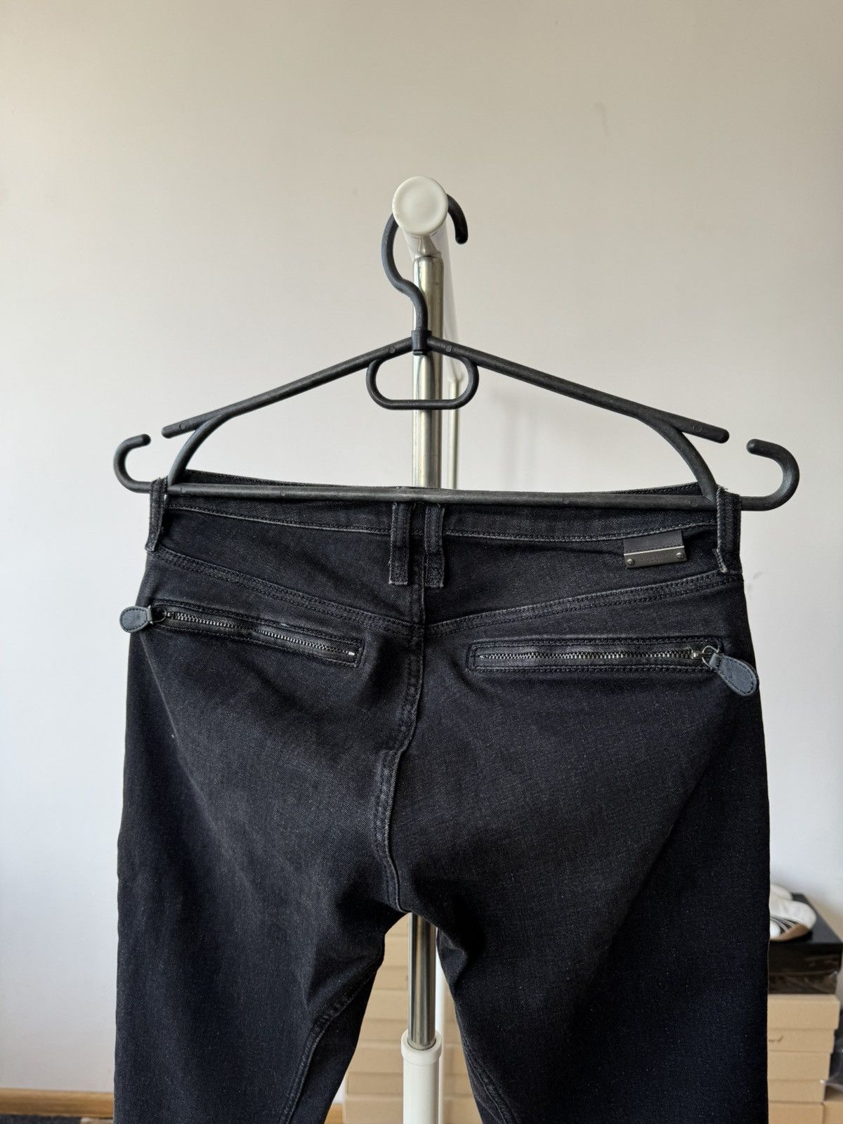 Burberry × Vintage Burberry Brit Avant Garde Denim Pants Size 27" / US 4 / IT 40 - 6 Thumbnail